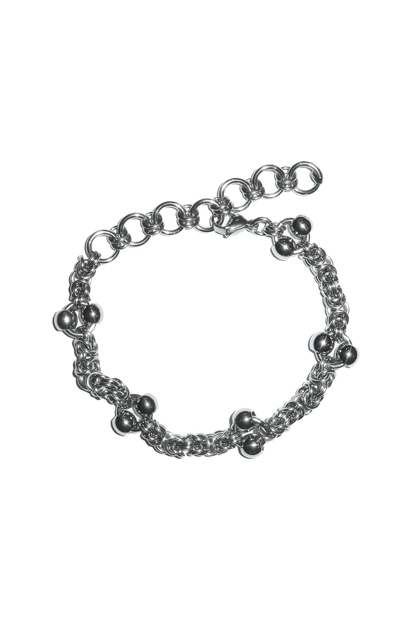 stickychains orbital bracelet silver.
