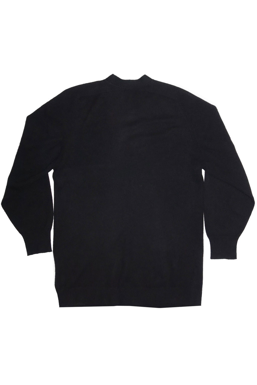 1980's burberrys cashmere cardigan black.