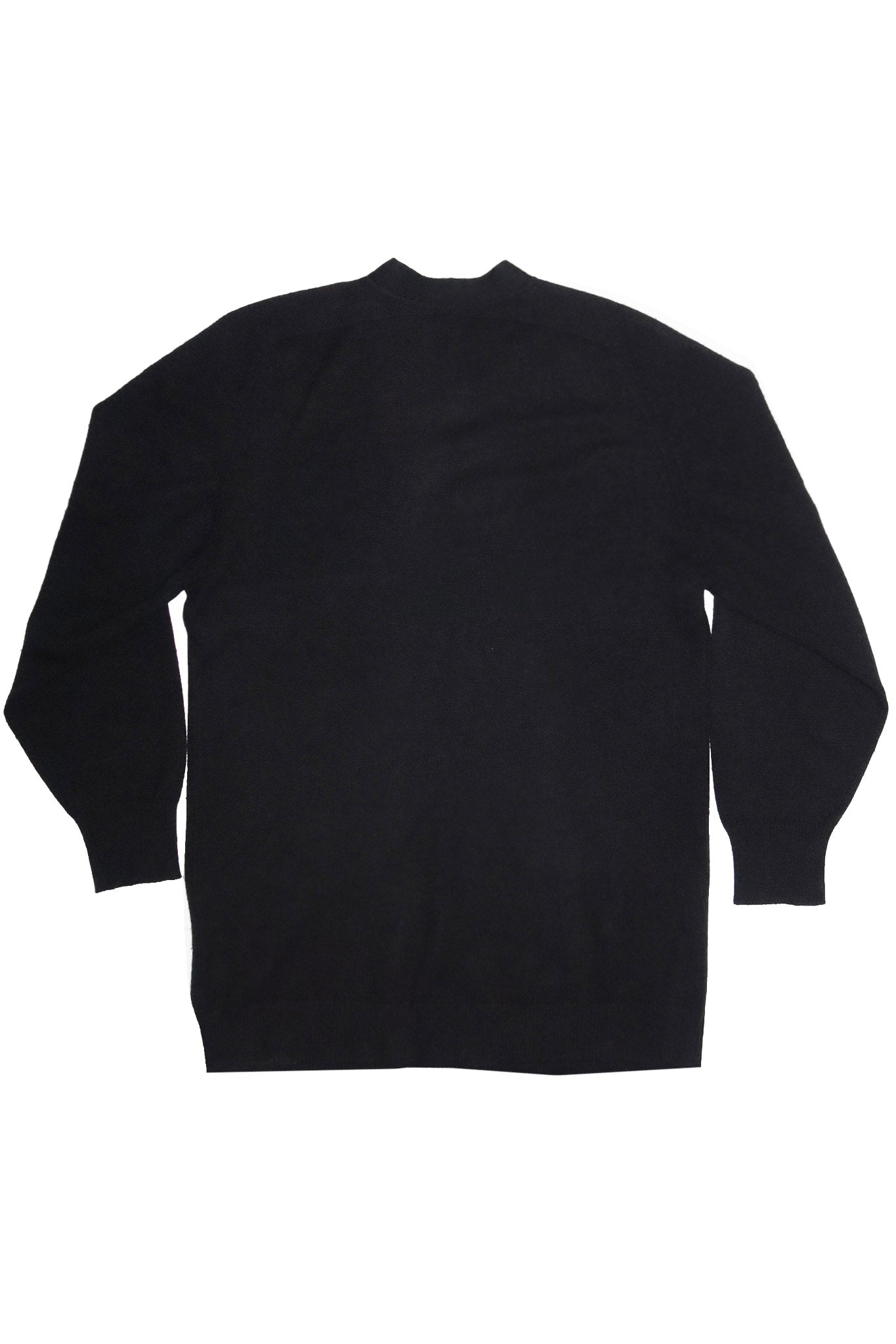 1980's burberrys cashmere cardigan black.