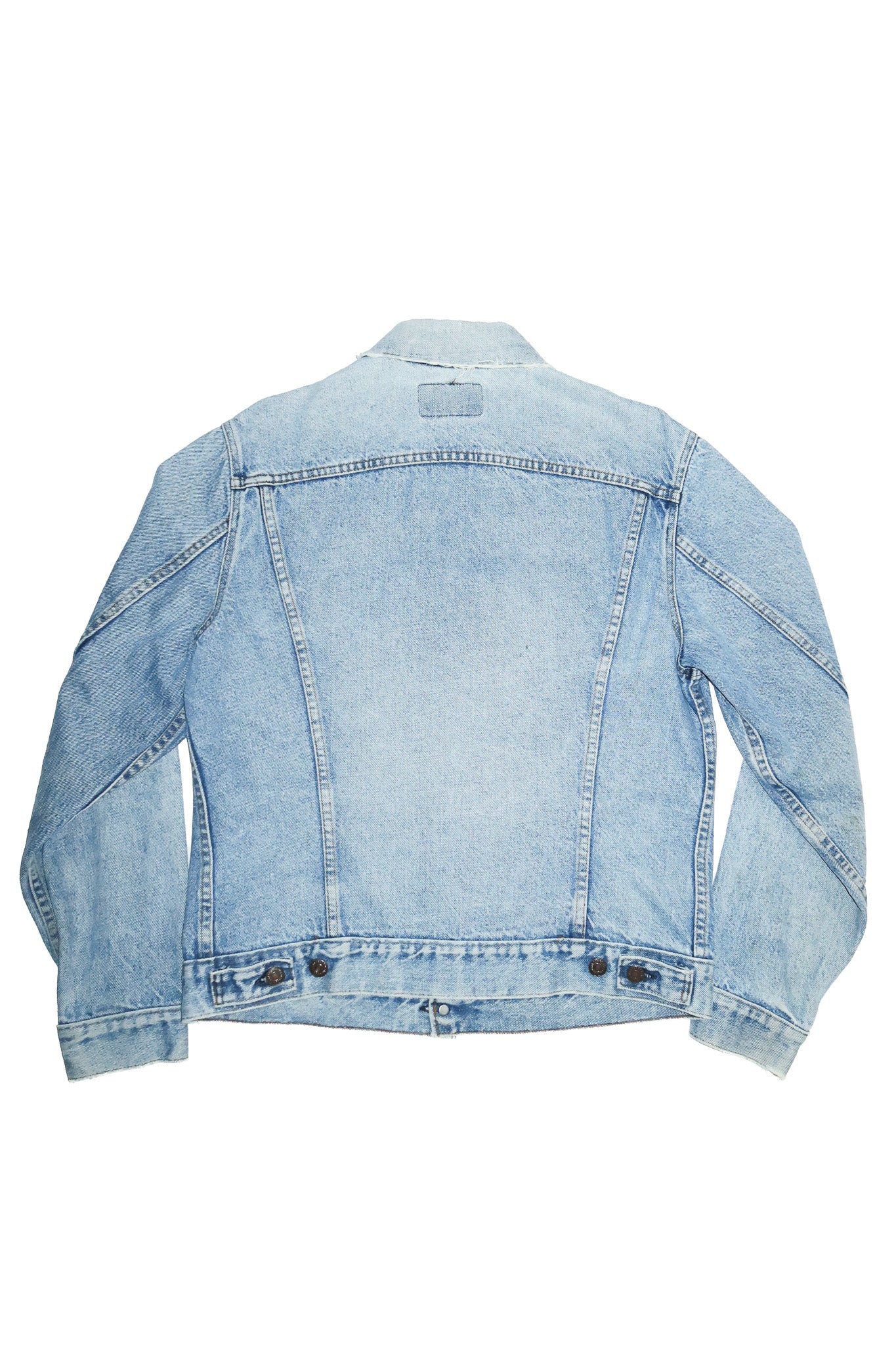 1987 levi's usa denim trucker jacket blue.