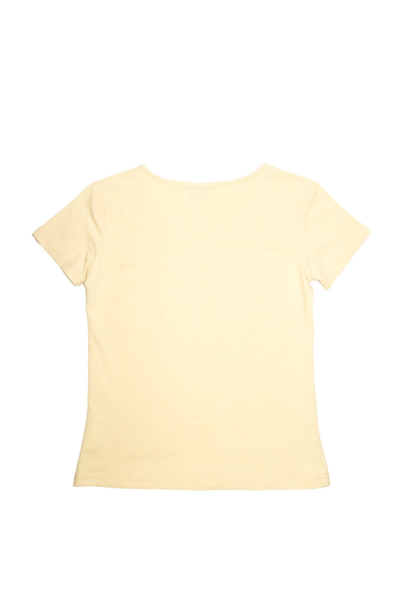 2000's deadstock dolce & gabbana logo tee yellow.