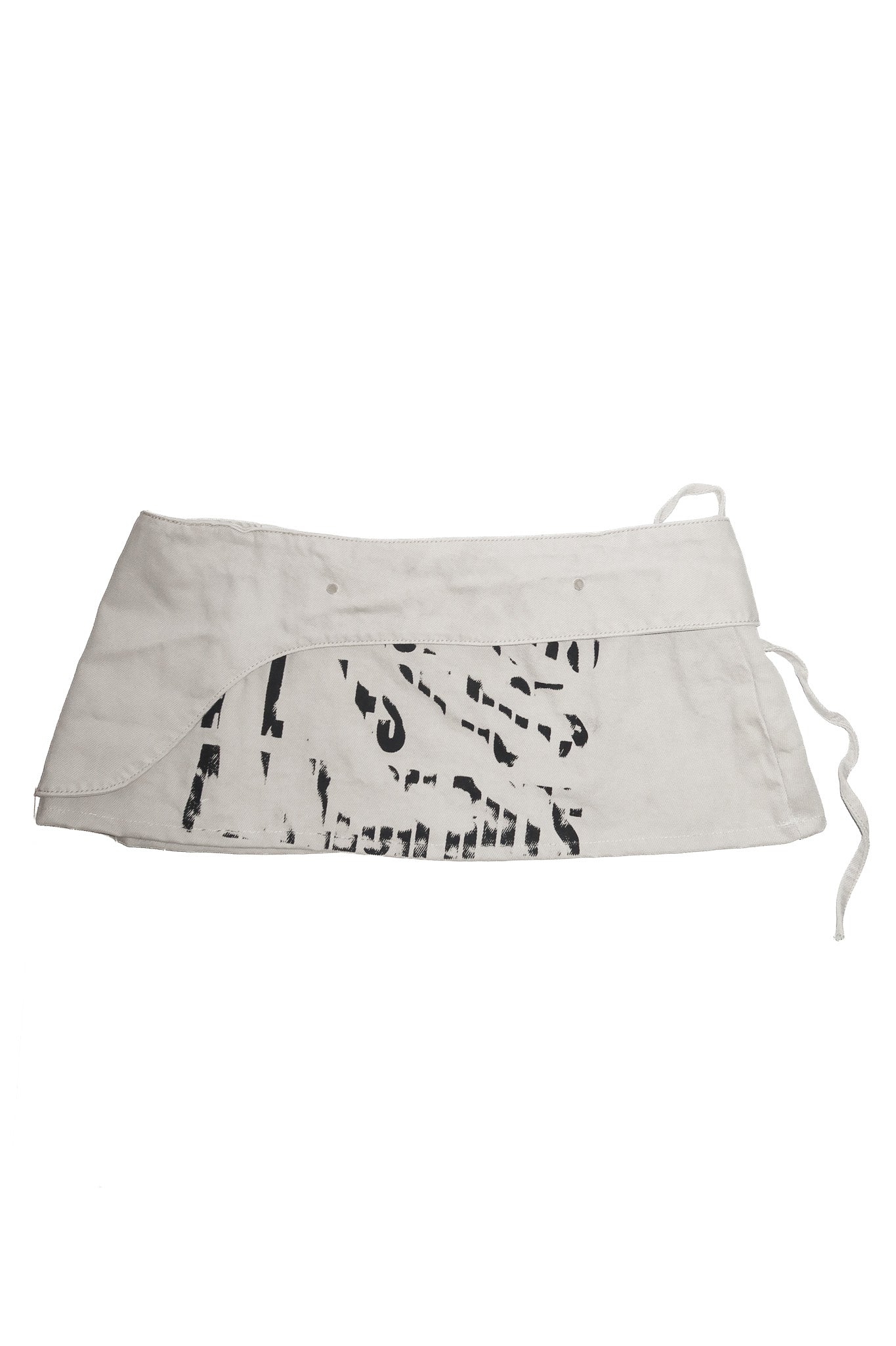 no consensus studded belt skirt cream.