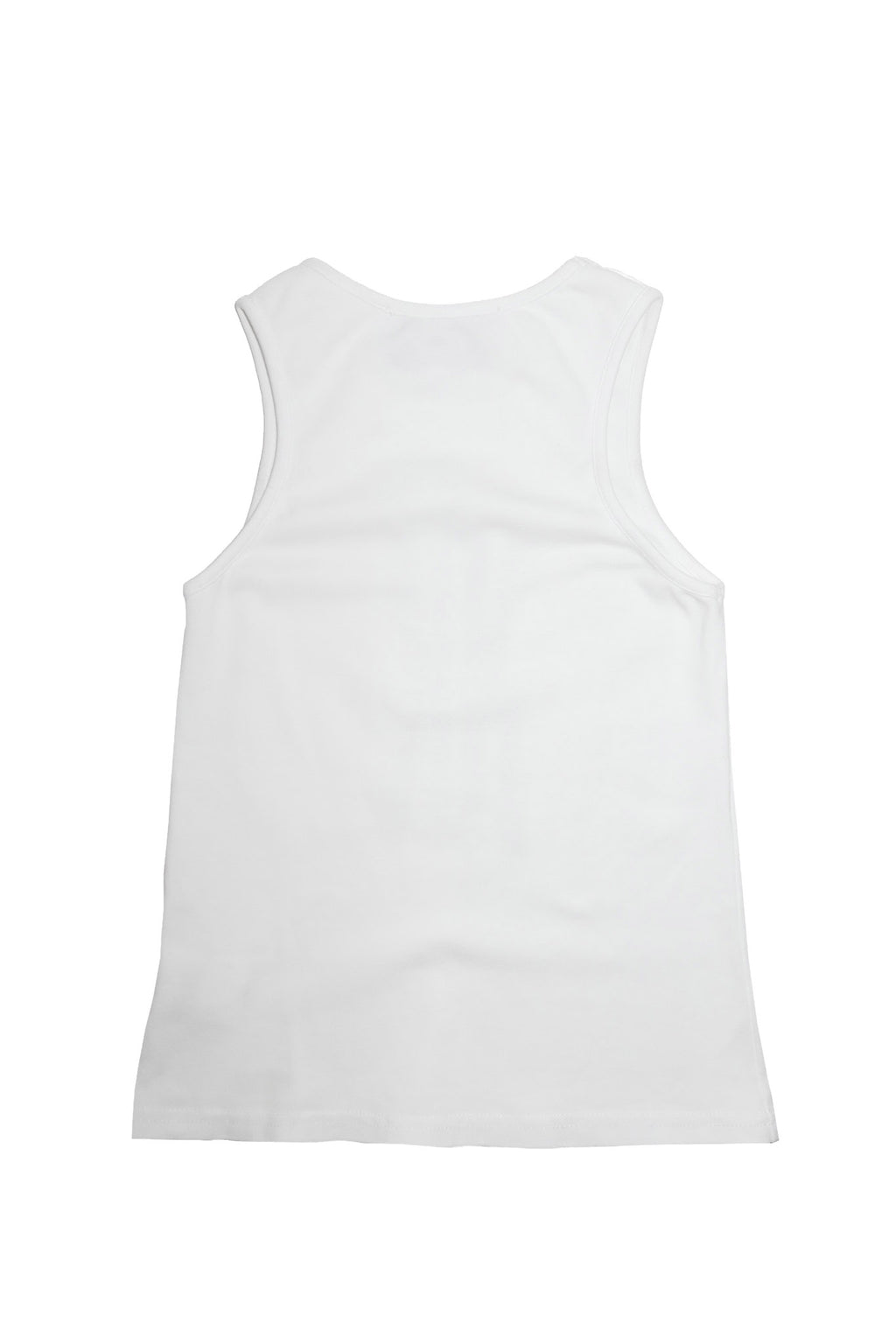2000's karlaidlaw lala tank top white.