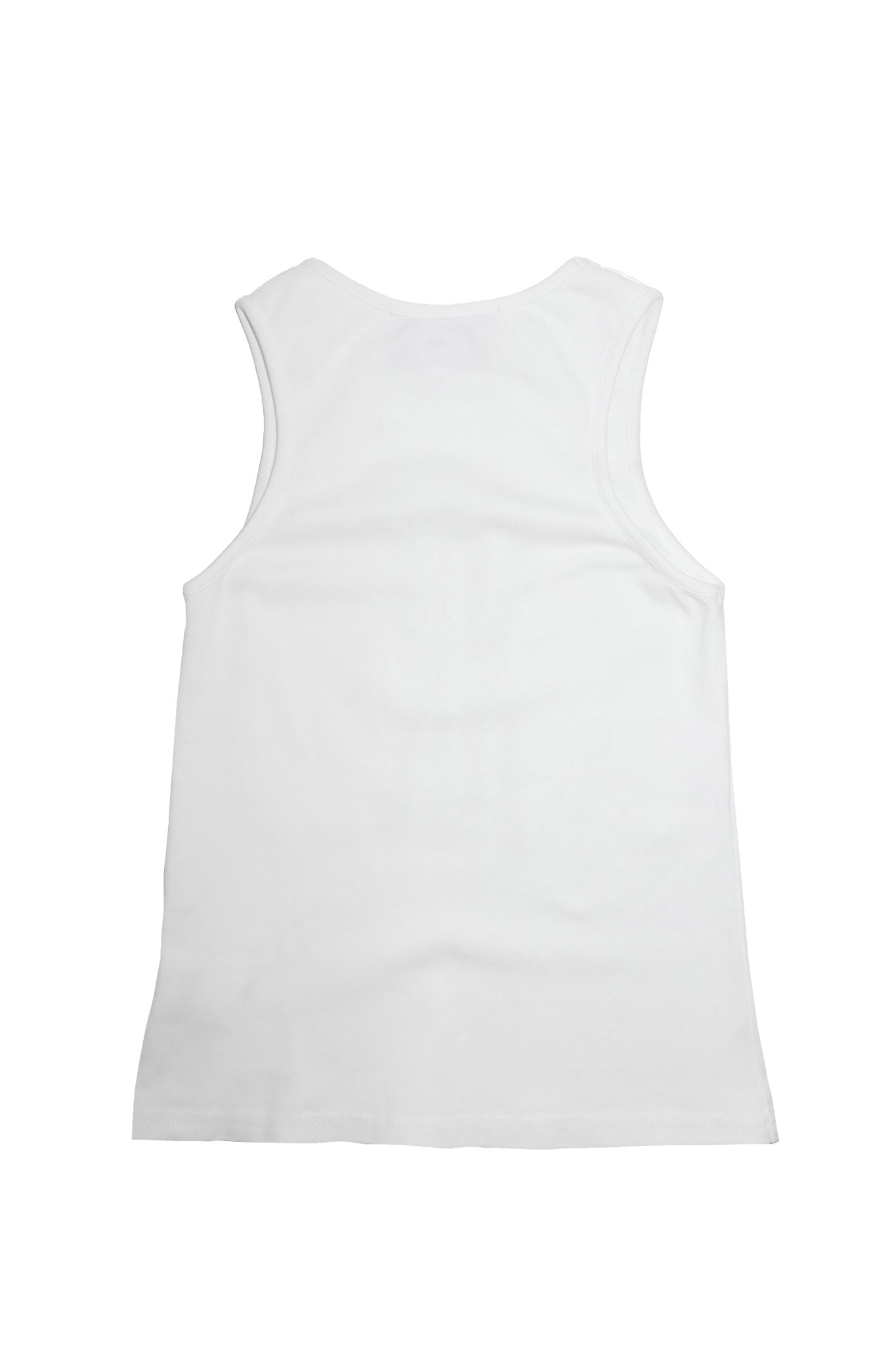 2000's karlaidlaw lala tank top white.