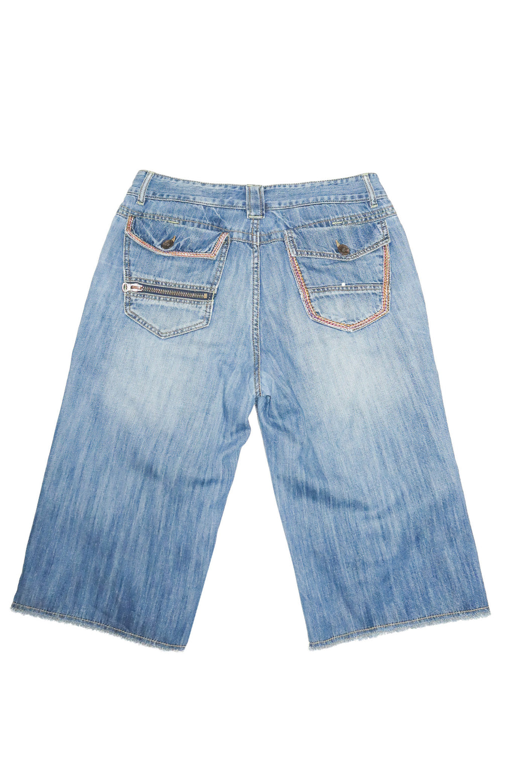 2000’s boy london denim cargo shorts blue.