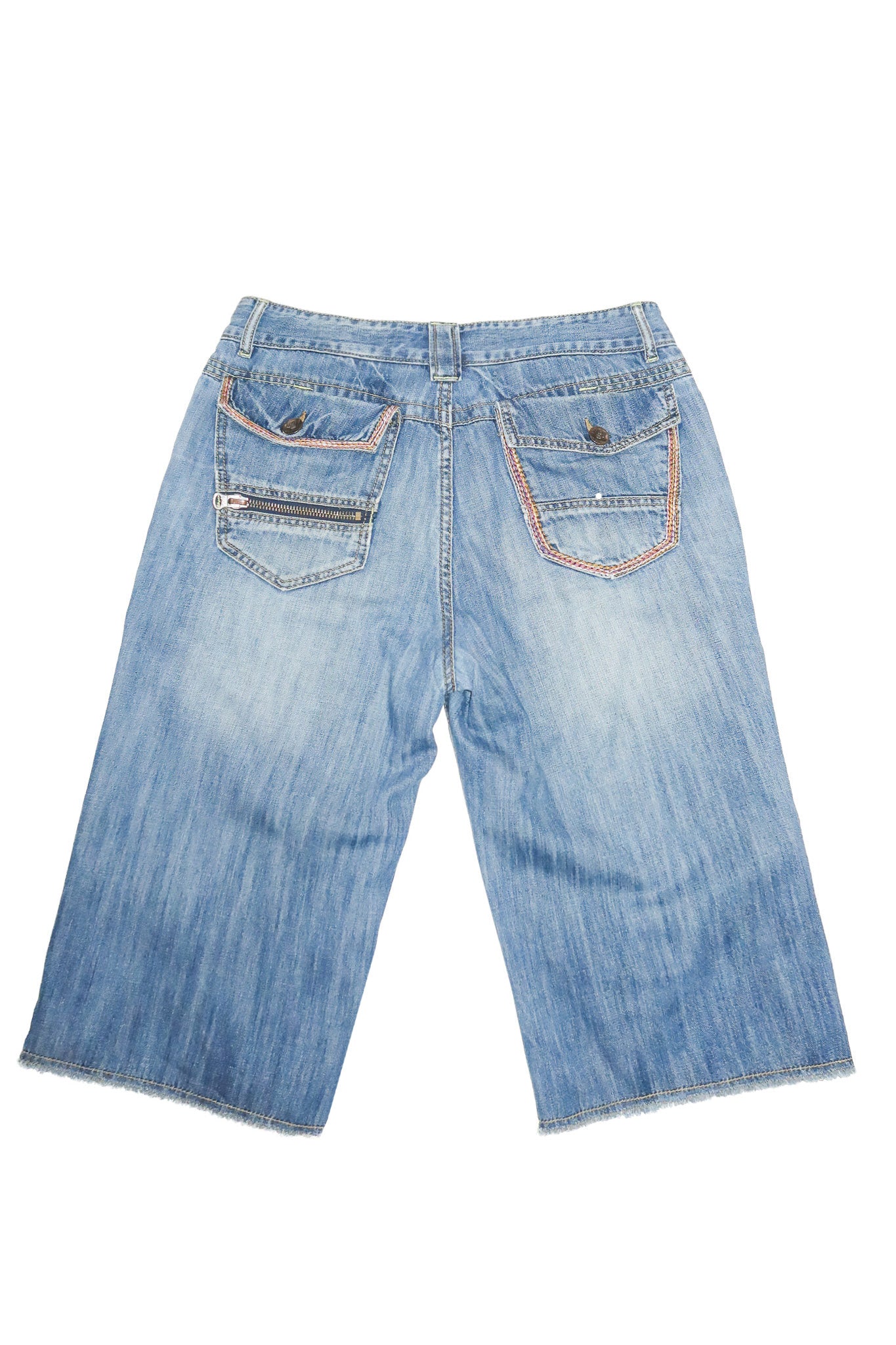 2000’s boy london denim cargo shorts blue.