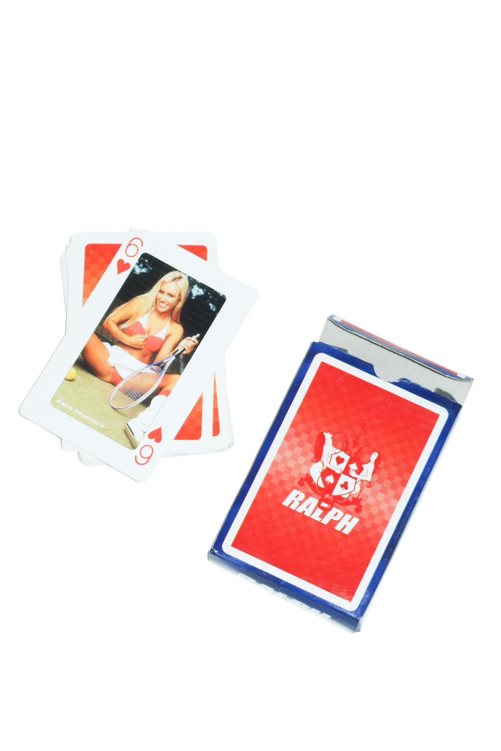 2000’s ralph deck of babes playing cards blue/ red.