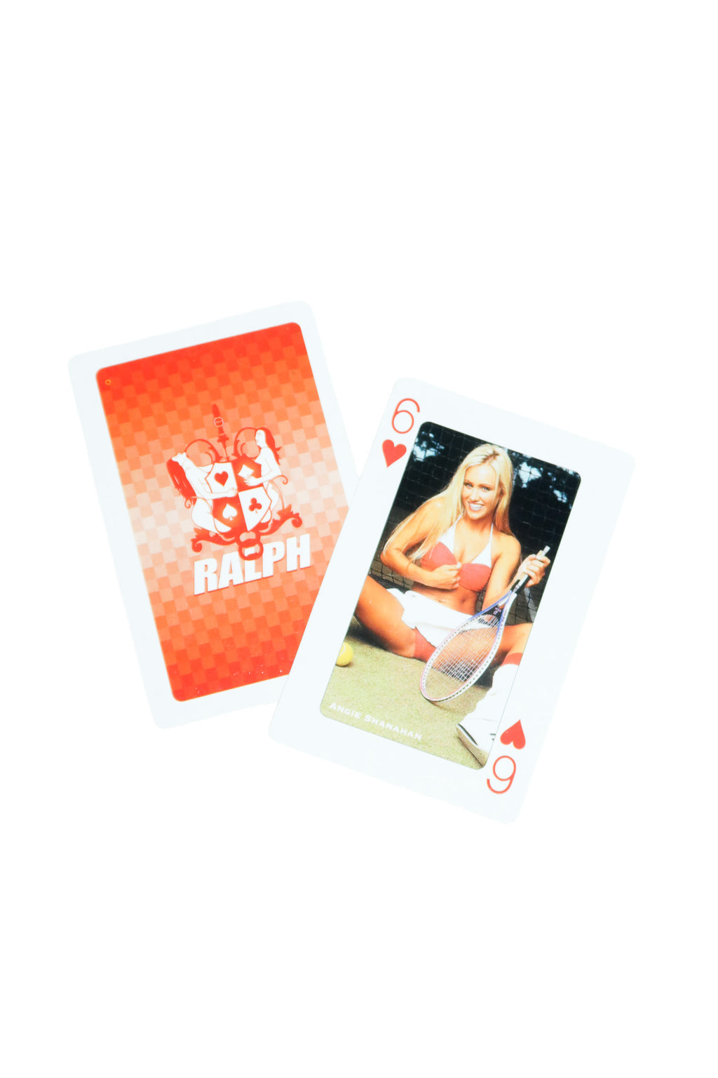 2000’s ralph deck of babes playing cards blue/ red.