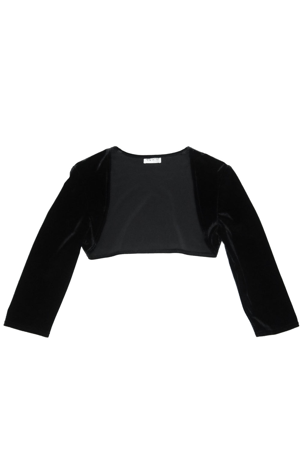 1990’s new york australia velvet shrug black.