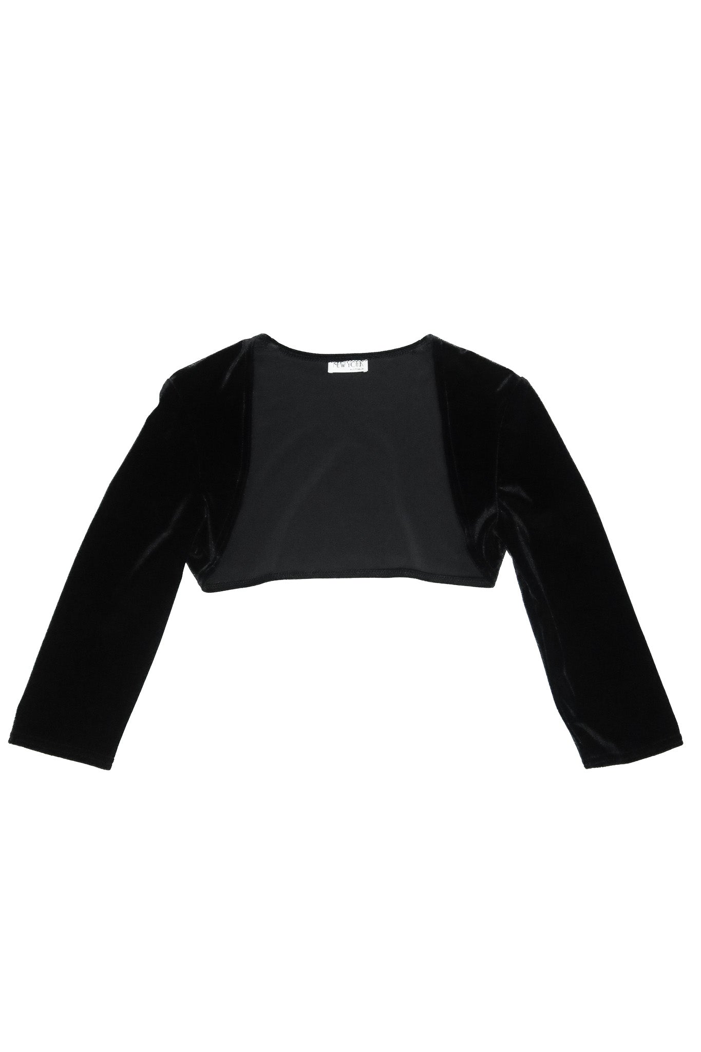 1990’s new york australia velvet shrug black.