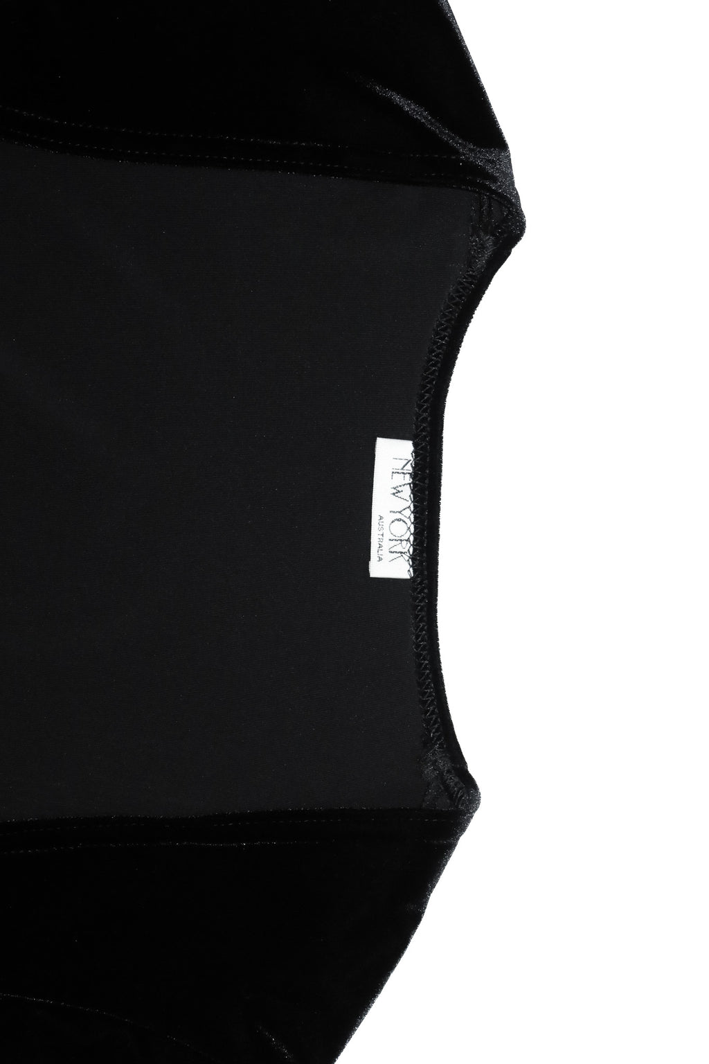 1990’s new york australia velvet shrug black.