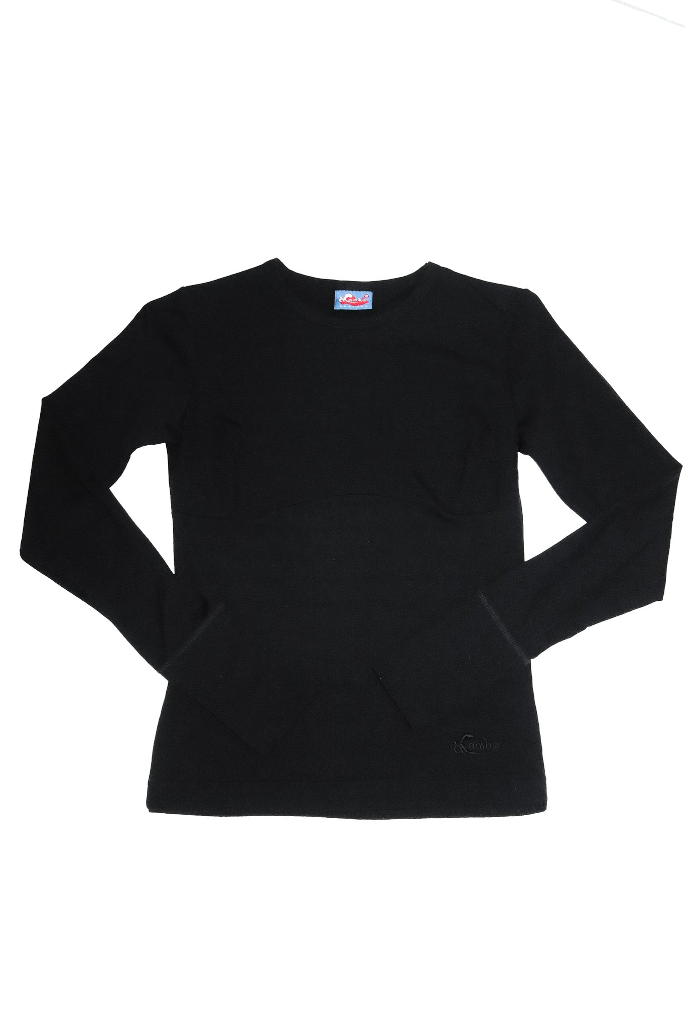 1990’s mambo goddess long sleeve top black.