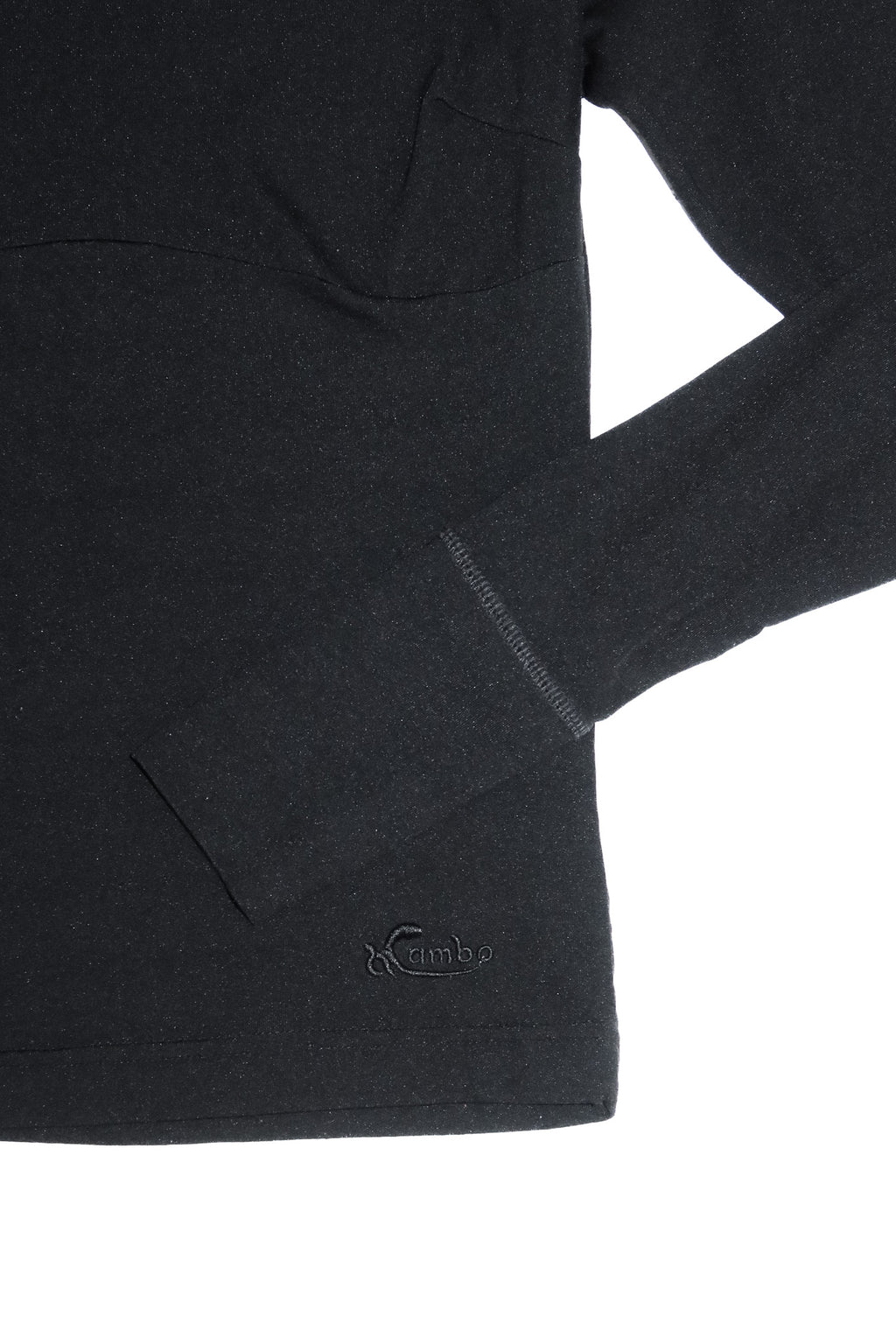 1990’s mambo goddess long sleeve top black.