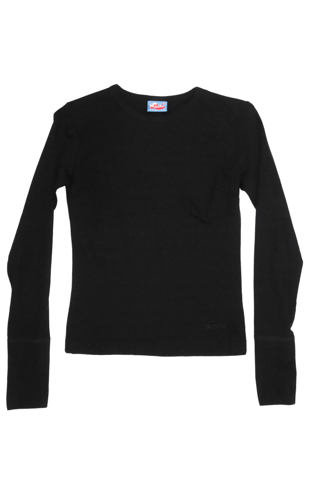 1990’s mambo goddess long sleeve top black.