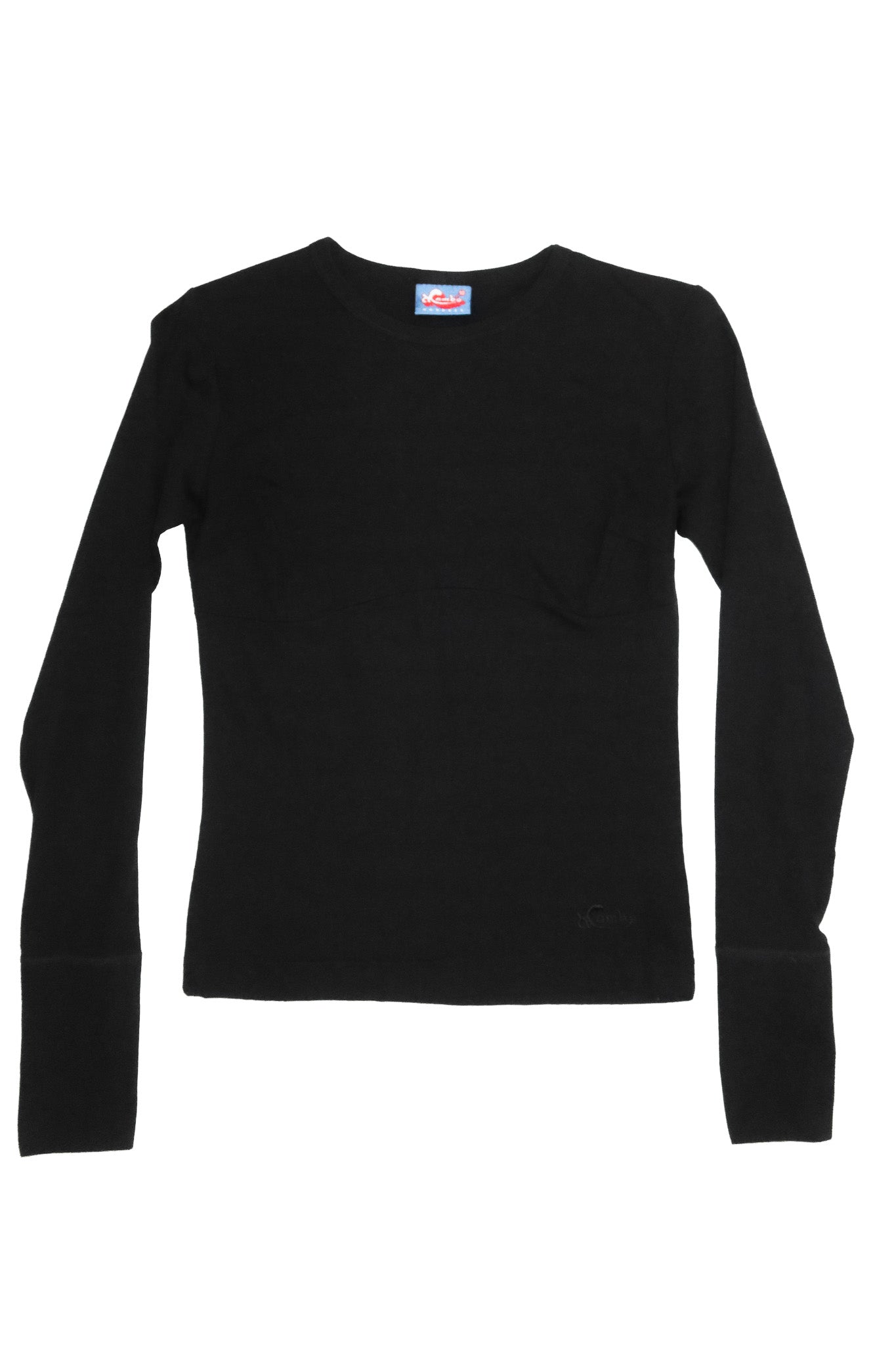 1990’s mambo goddess long sleeve top black.