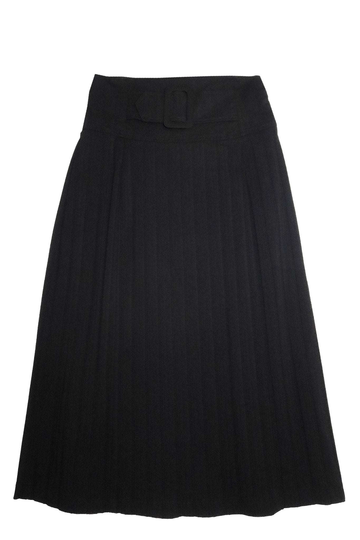 2000’s portmans belted midi skirt black.