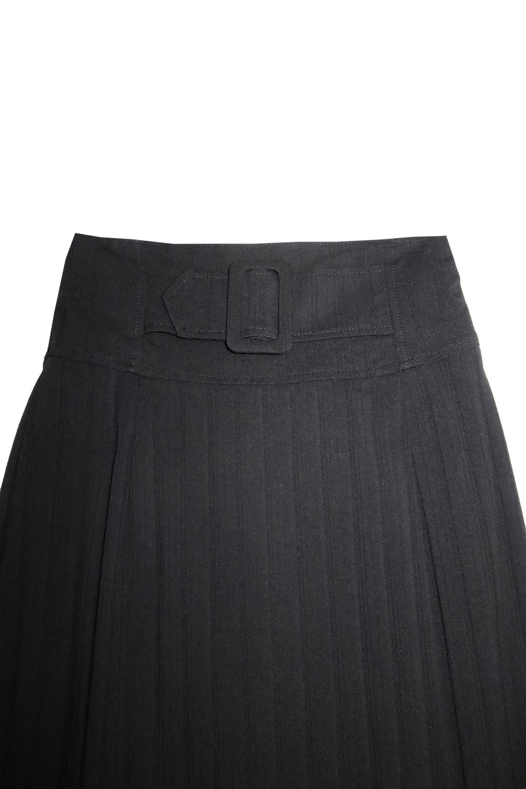 2000’s portmans belted midi skirt black.