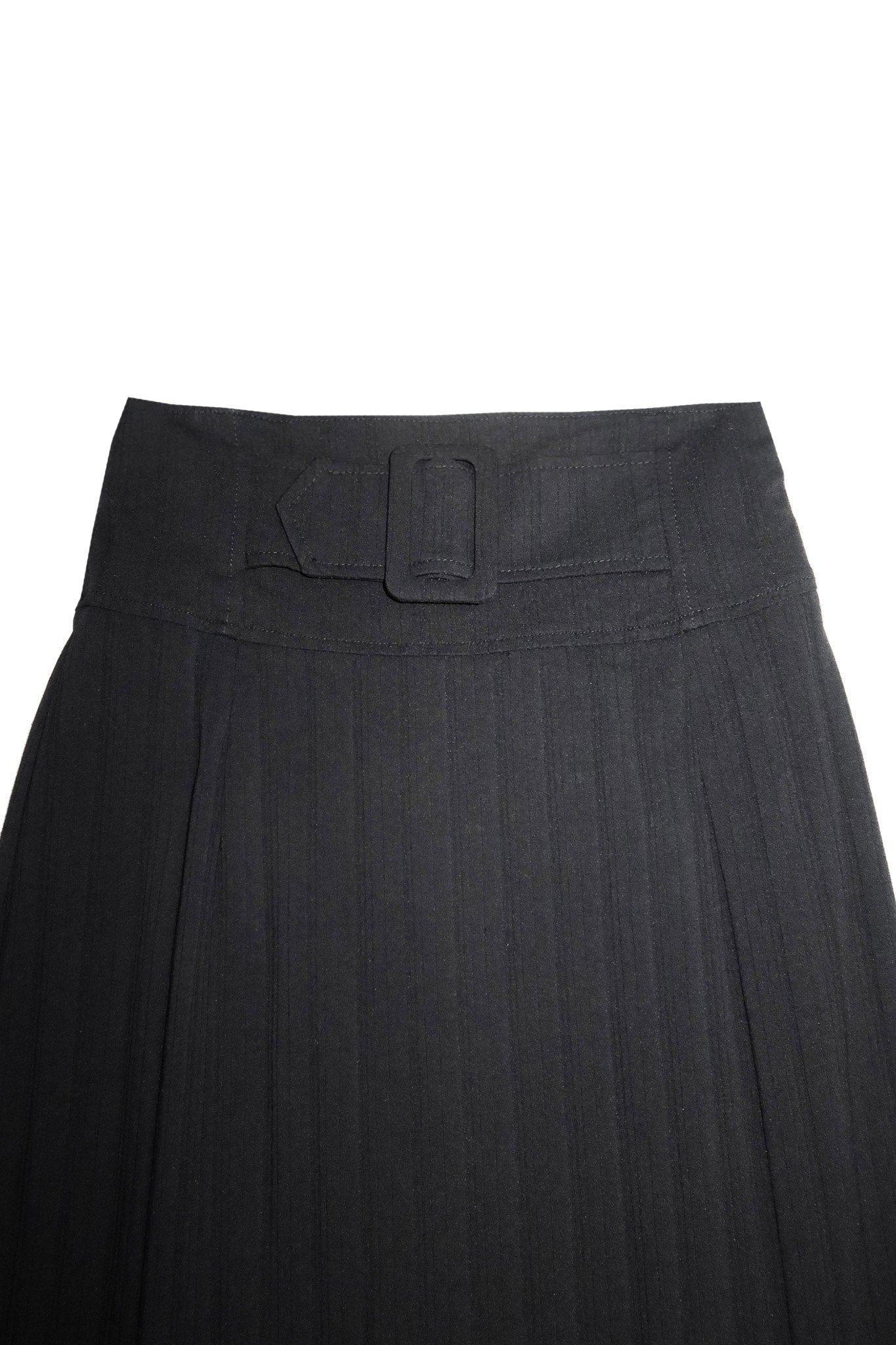 2000’s portmans belted midi skirt black.