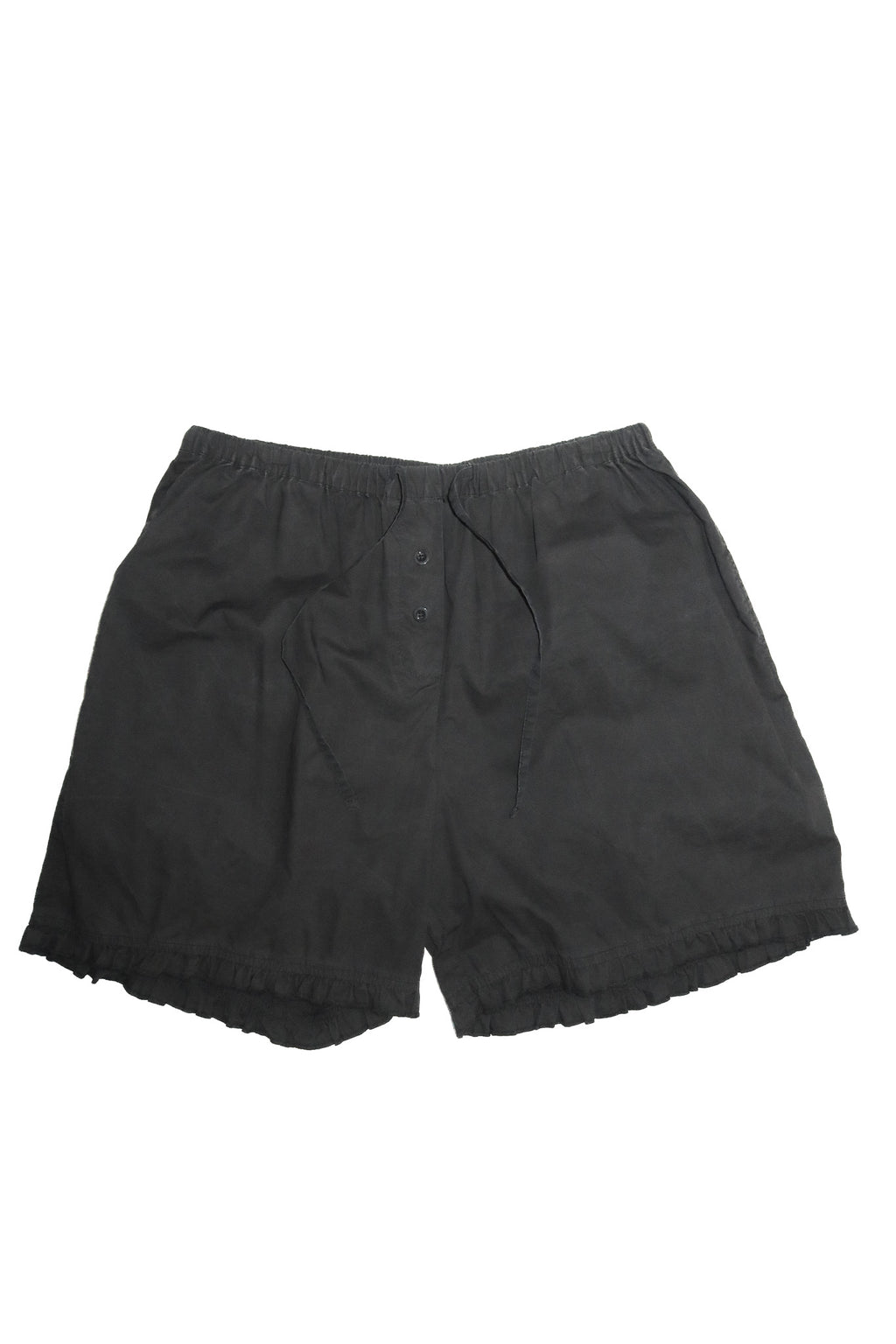 deji studios flounce short black.