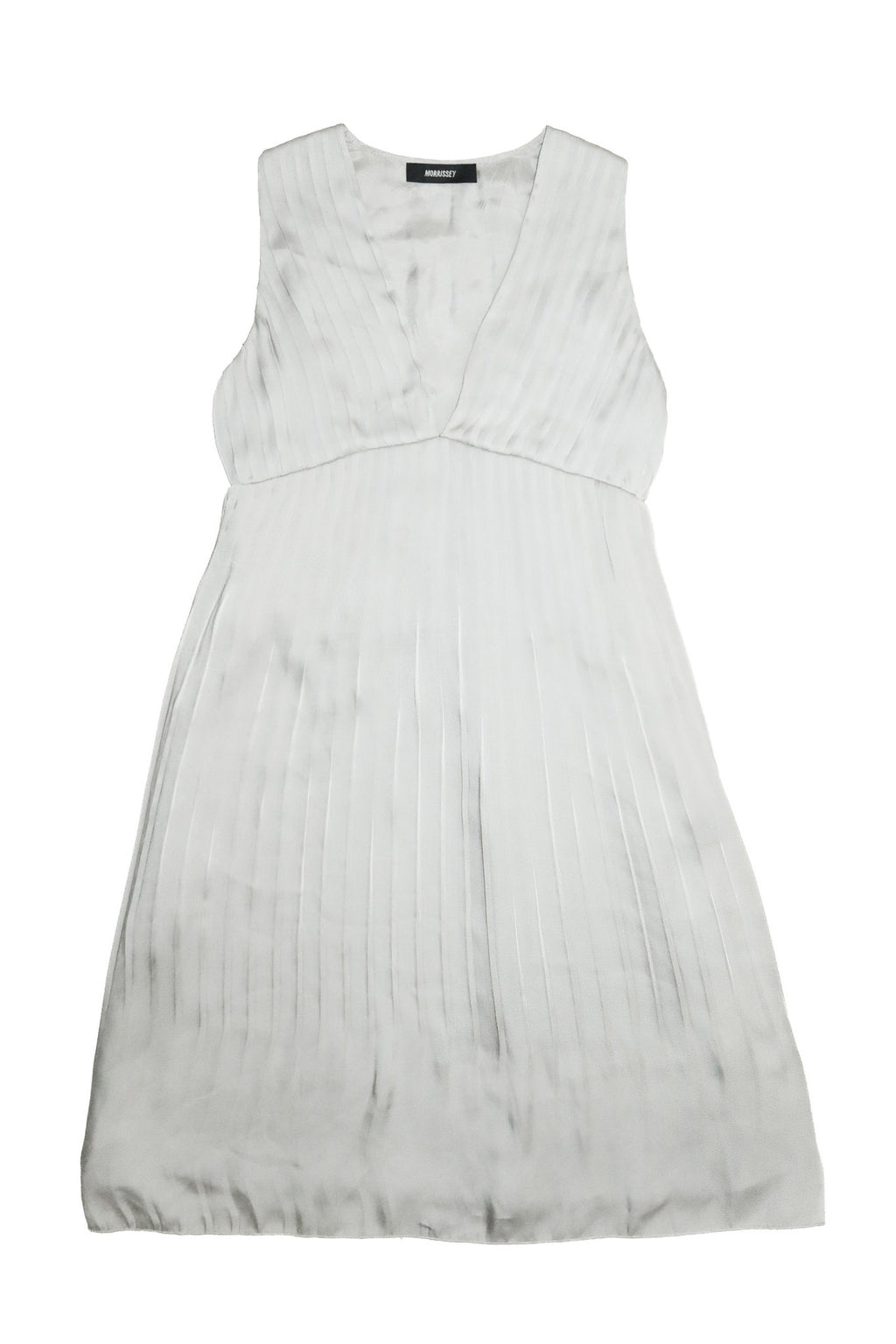 2000's morrissey pleated midi dress grey.