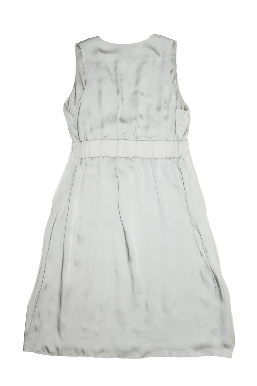 2000's morrissey pleated midi dress grey.