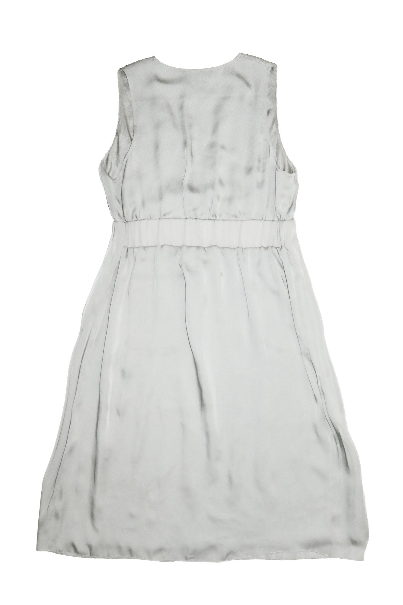 2000's morrissey pleated midi dress grey.