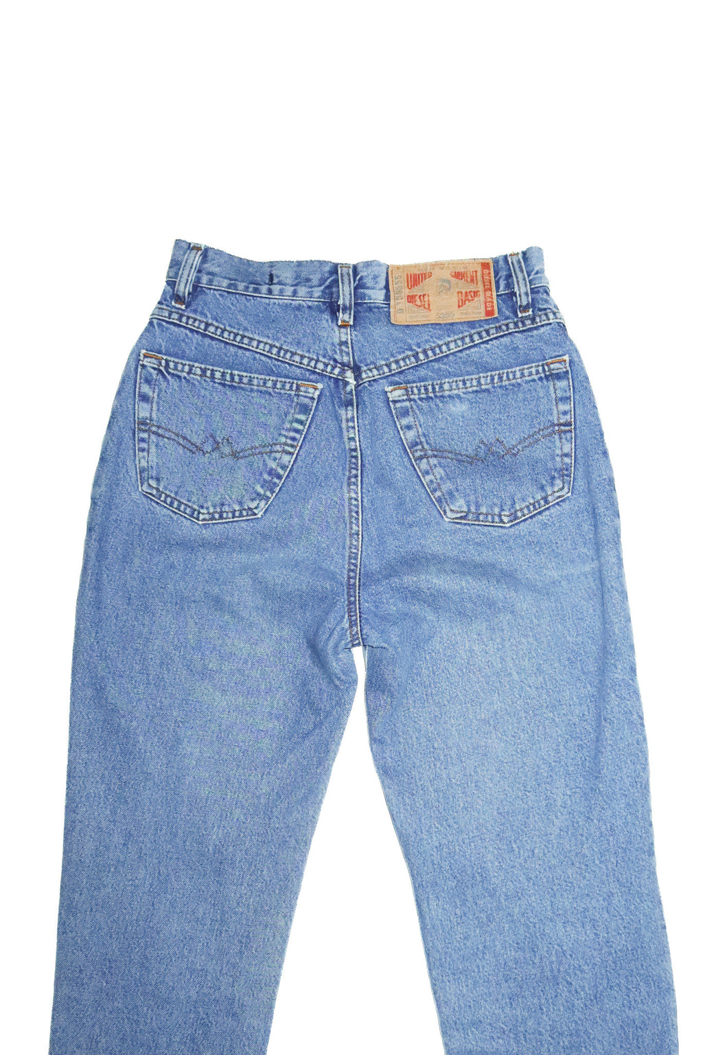 late 1990’s diesel basic denim jeans blue.