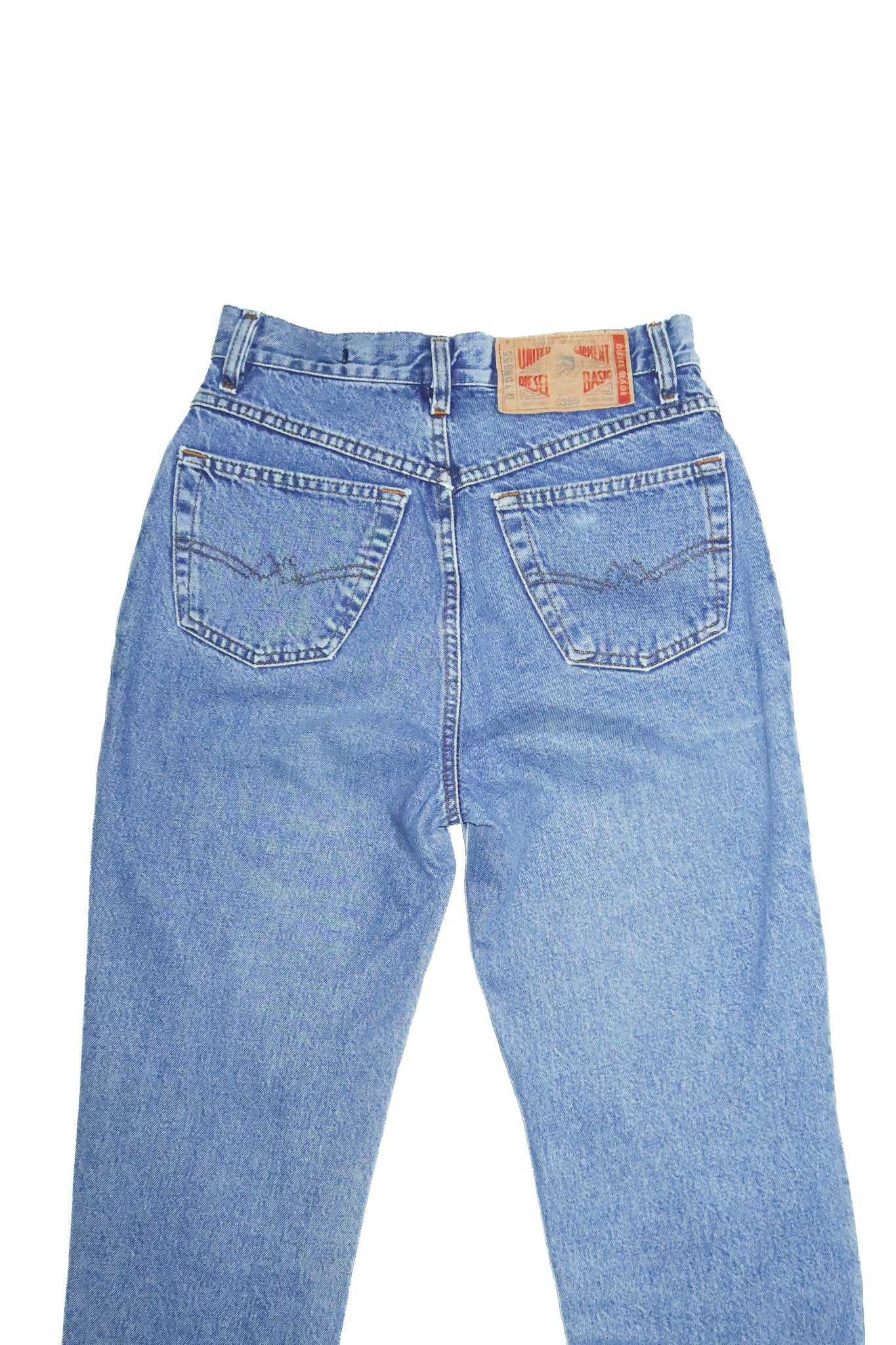 late 1990’s diesel basic denim jeans blue.
