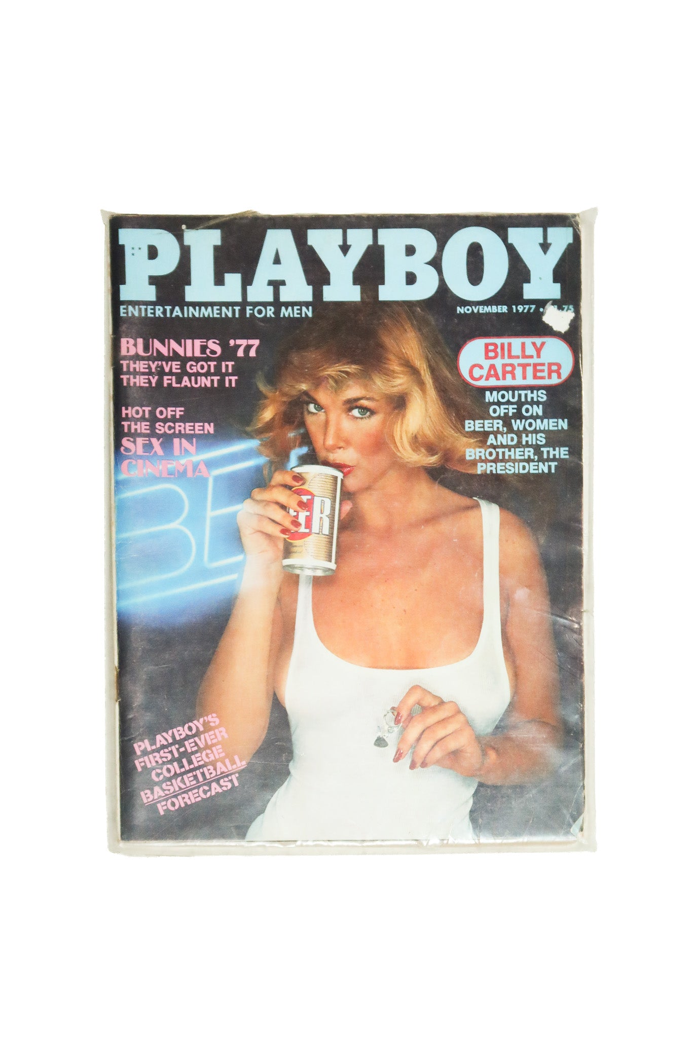 playboy magazine, november 1977.