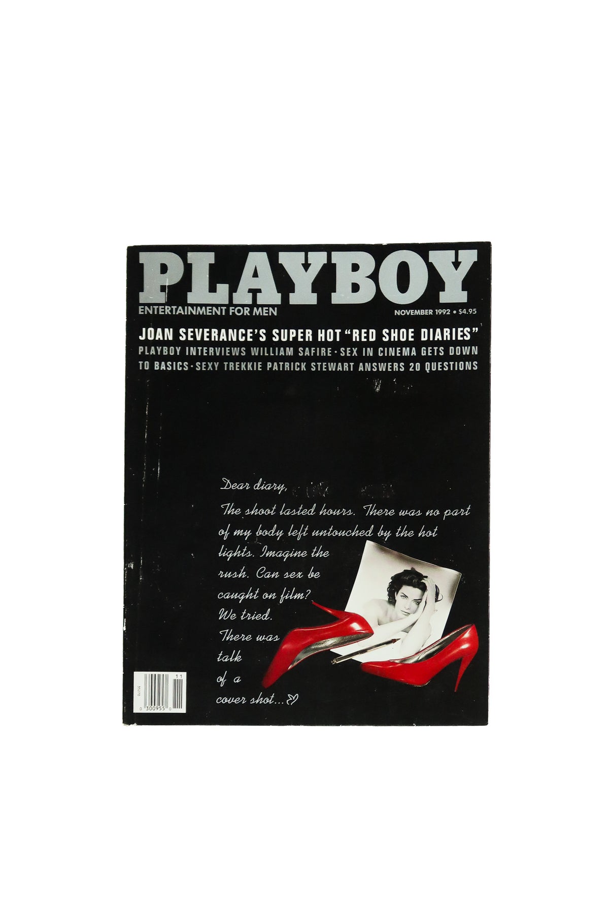 playboy magazine, november 1992.