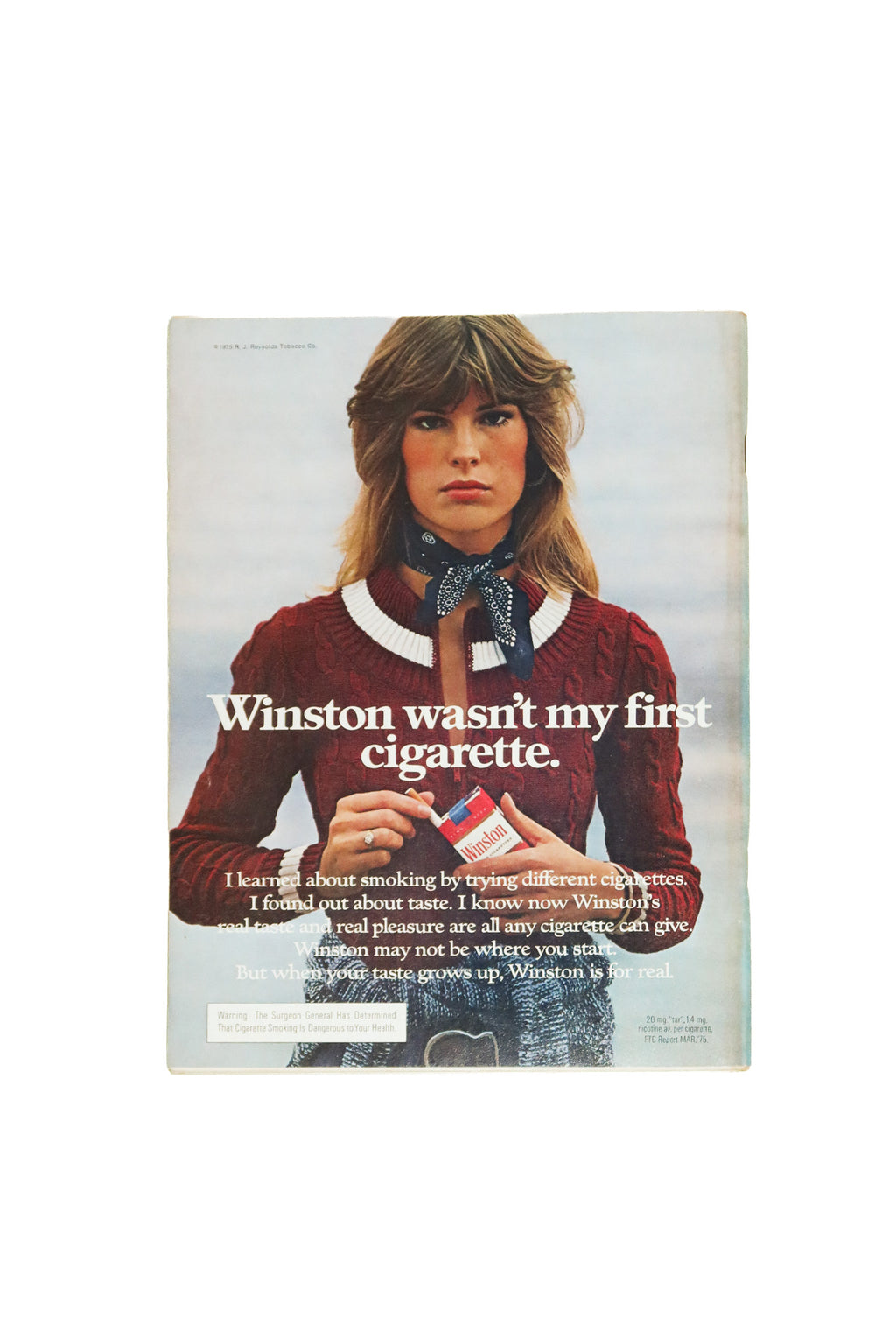 playboy magazine, february 1976.