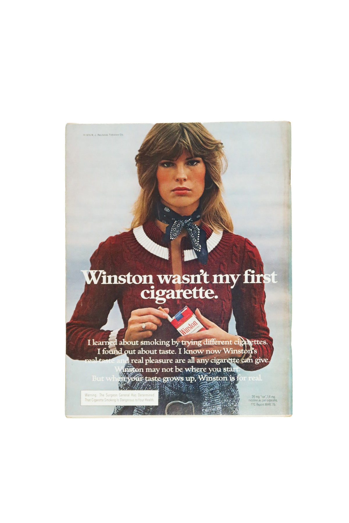 playboy magazine, february 1976.