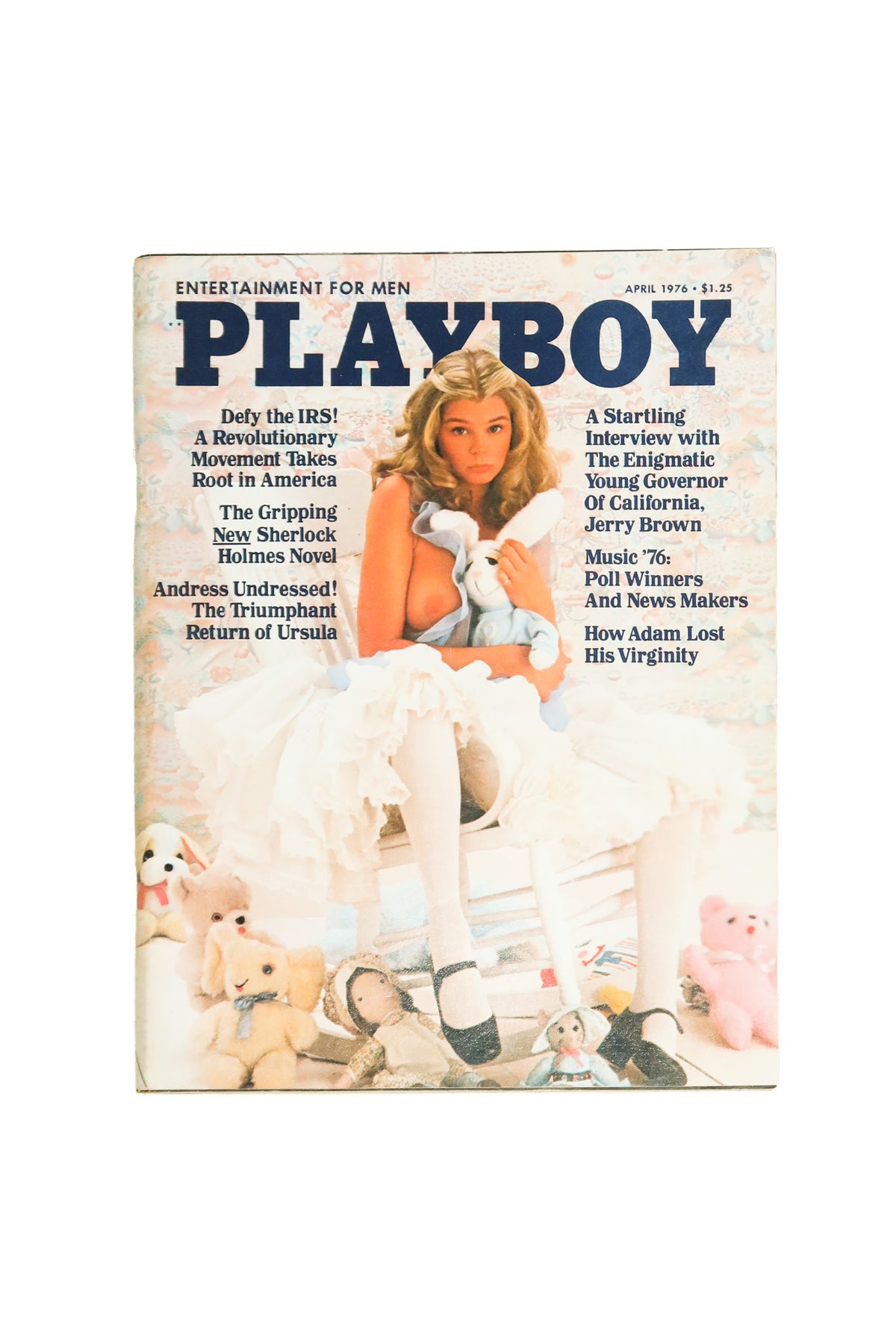 playboy magazine, april 1976.