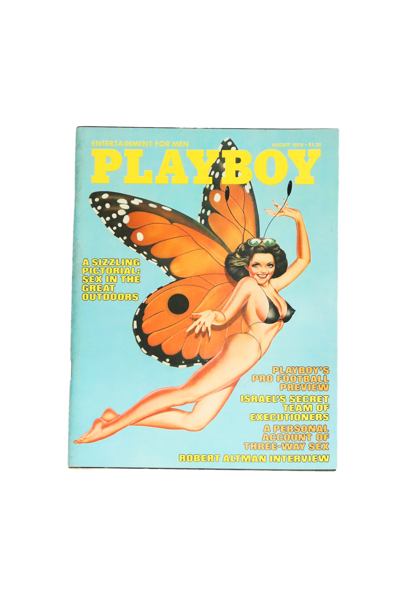 playboy magazine, august 1976.
