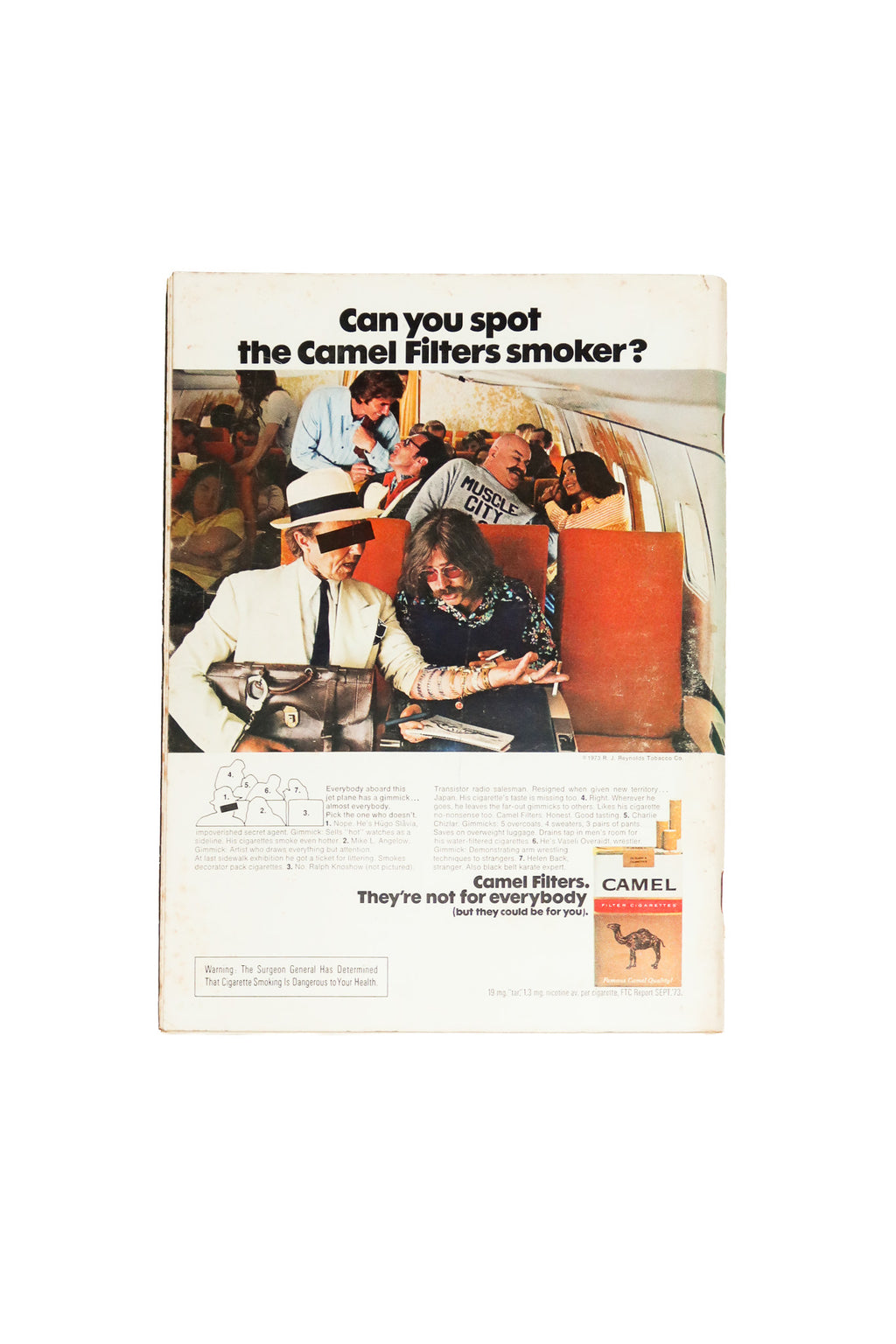 playboy magazine, february 1974.