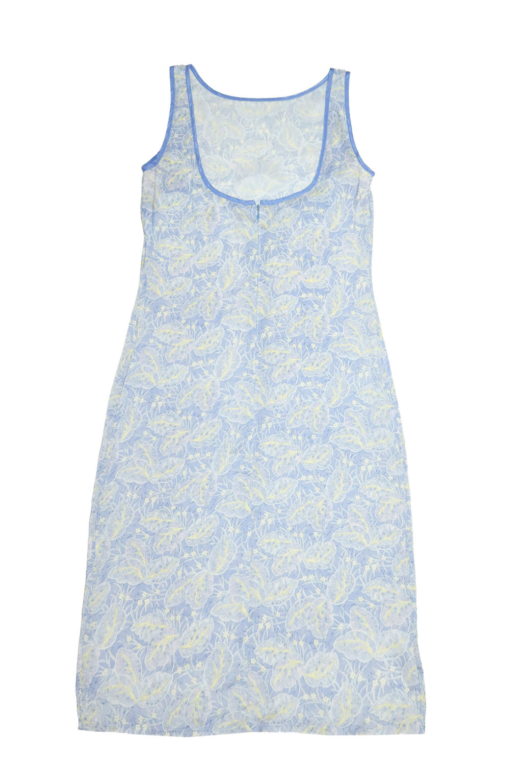1980s table eight australia paisley scoop neck maxi dress blue.