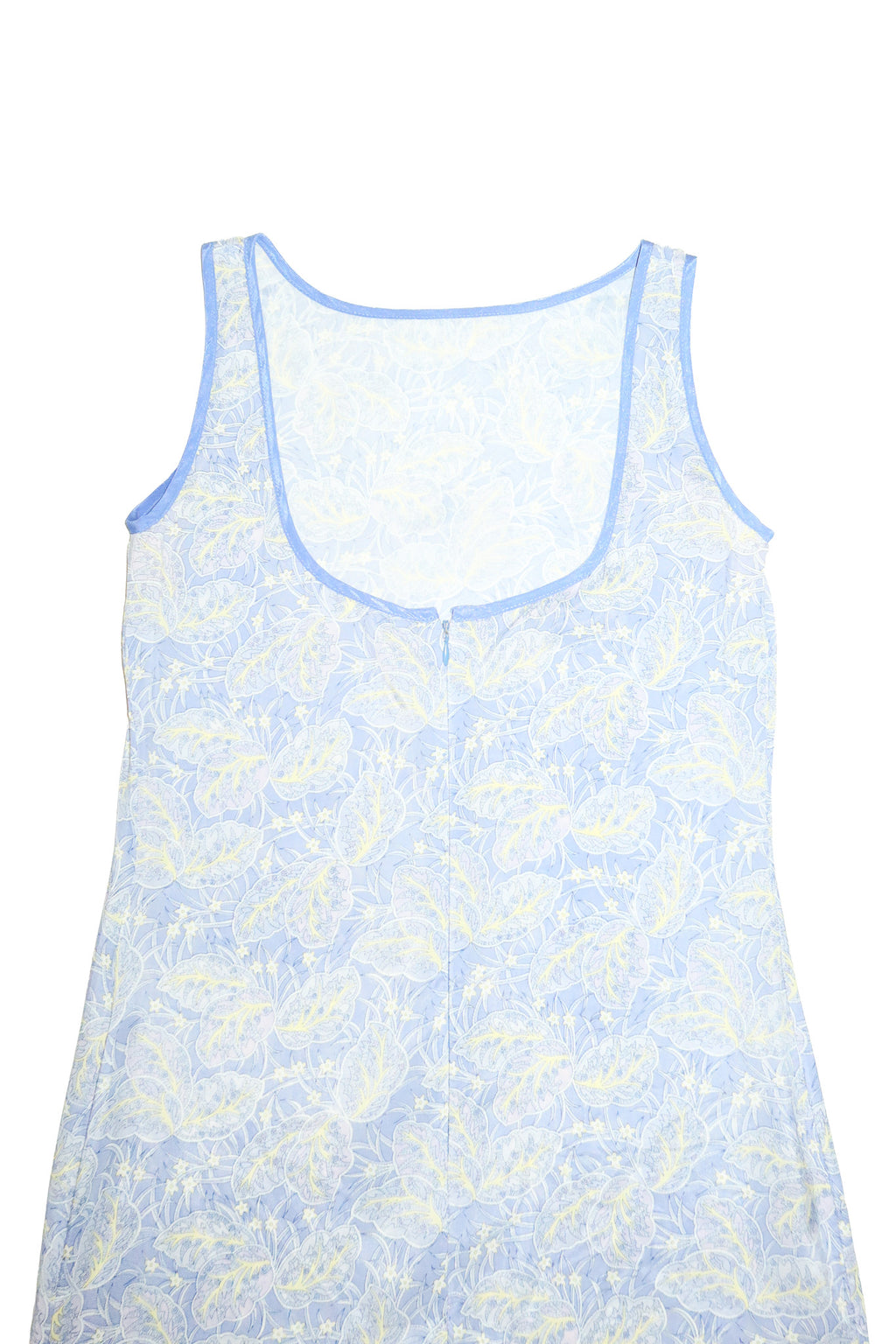 1980s table eight australia paisley scoop neck maxi dress blue.
