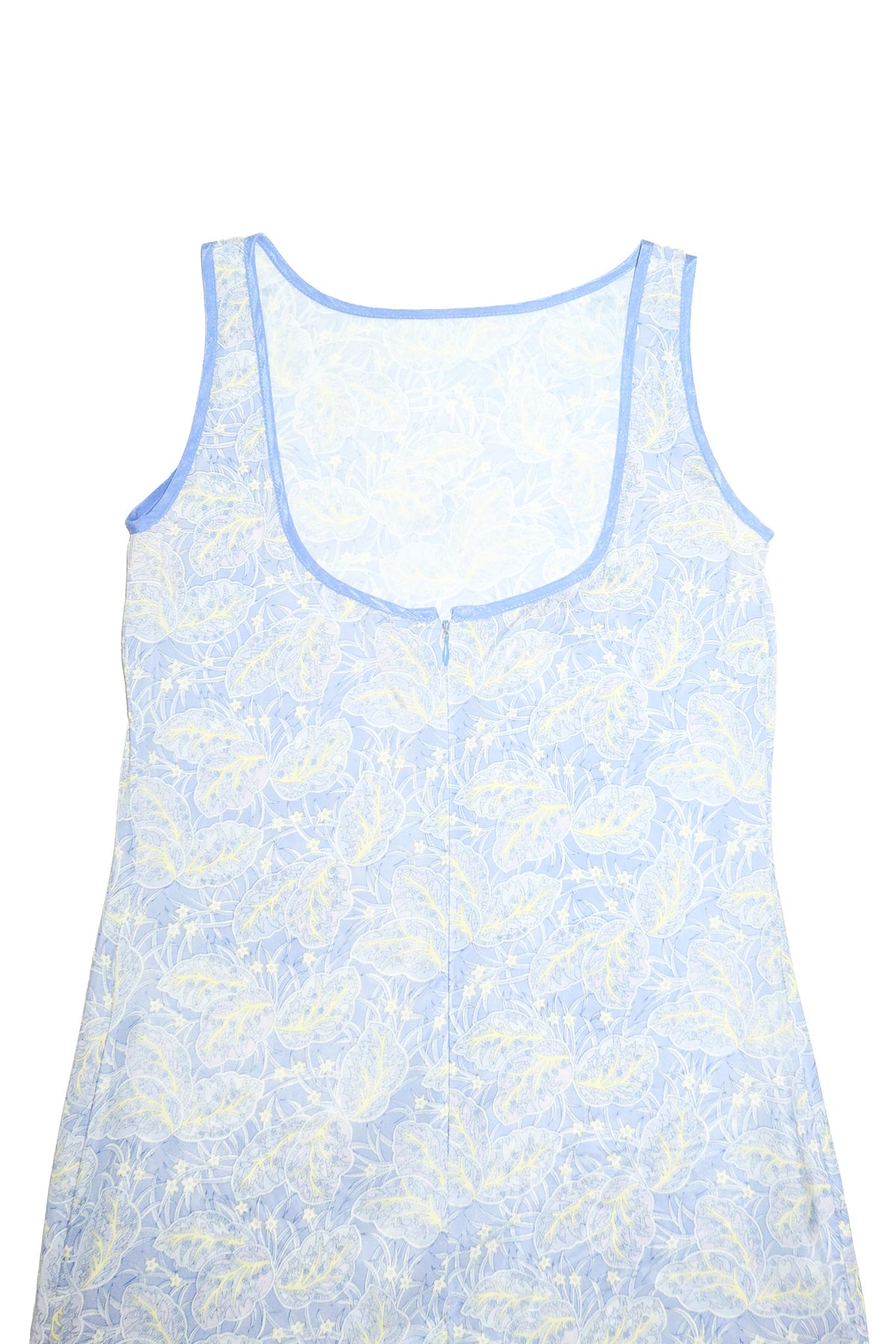 1980s table eight australia paisley scoop neck maxi dress blue.