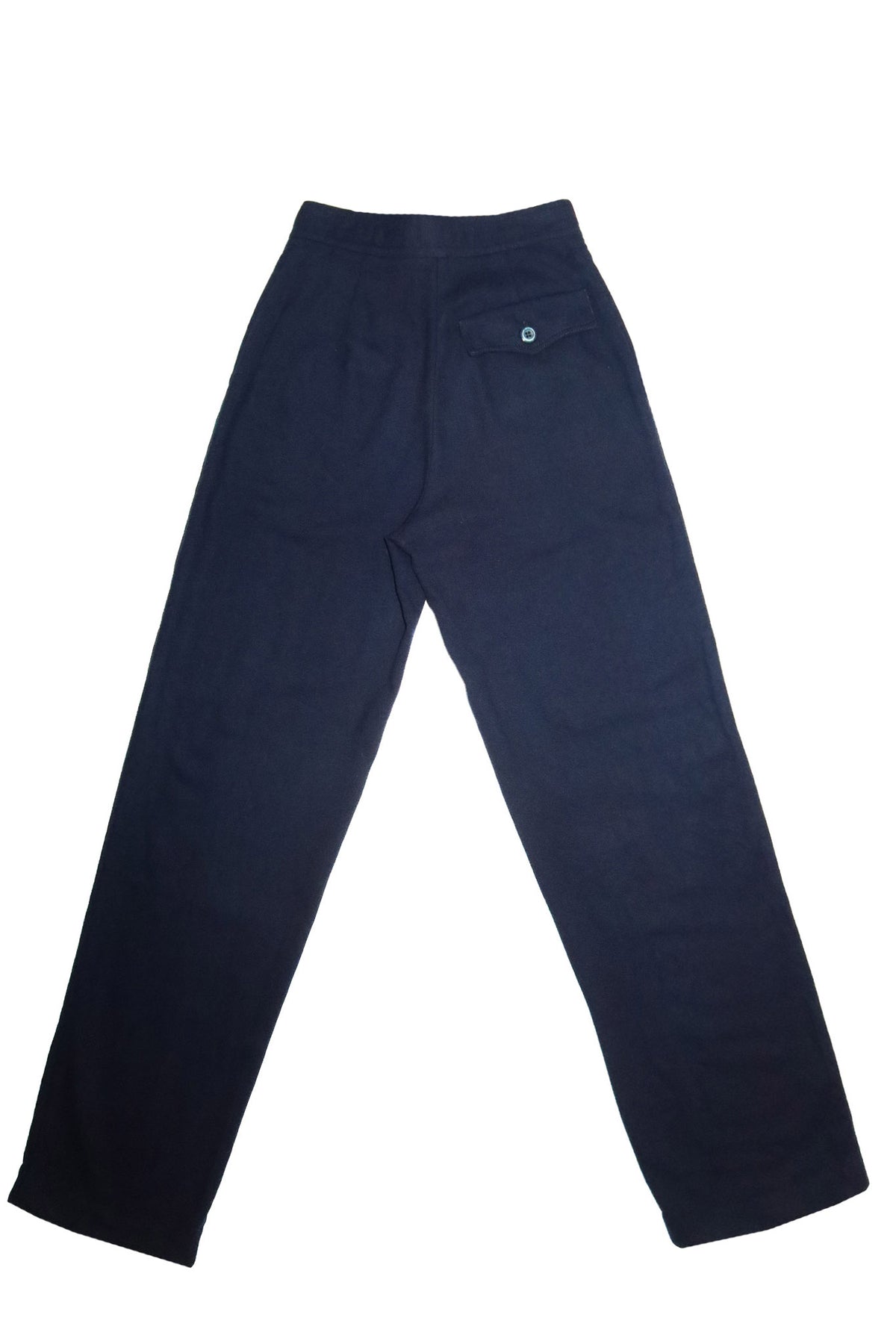 1980's riviera ledo wool tailored trousers navy.