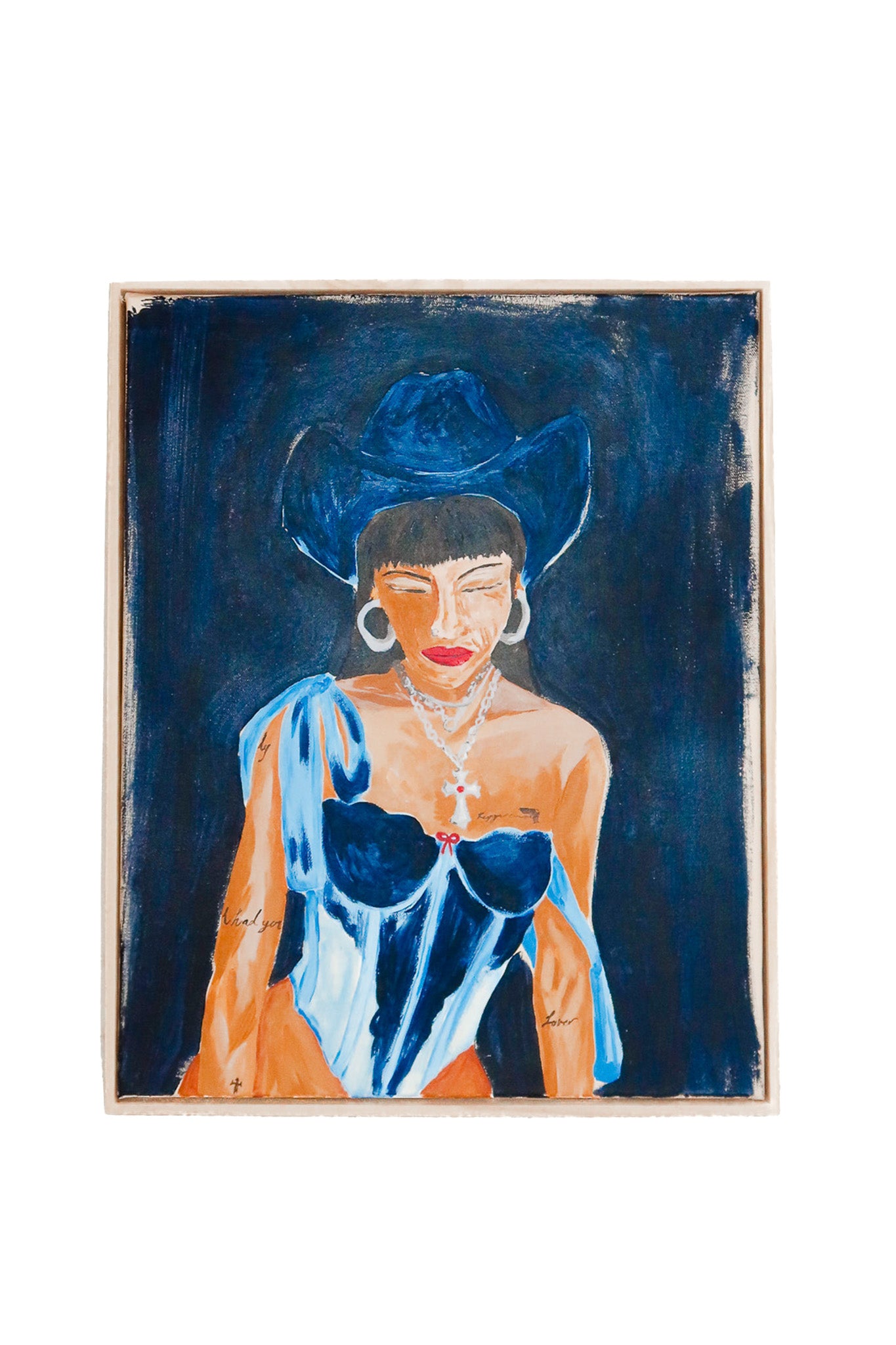 untitled painting II - by saint cecilia.