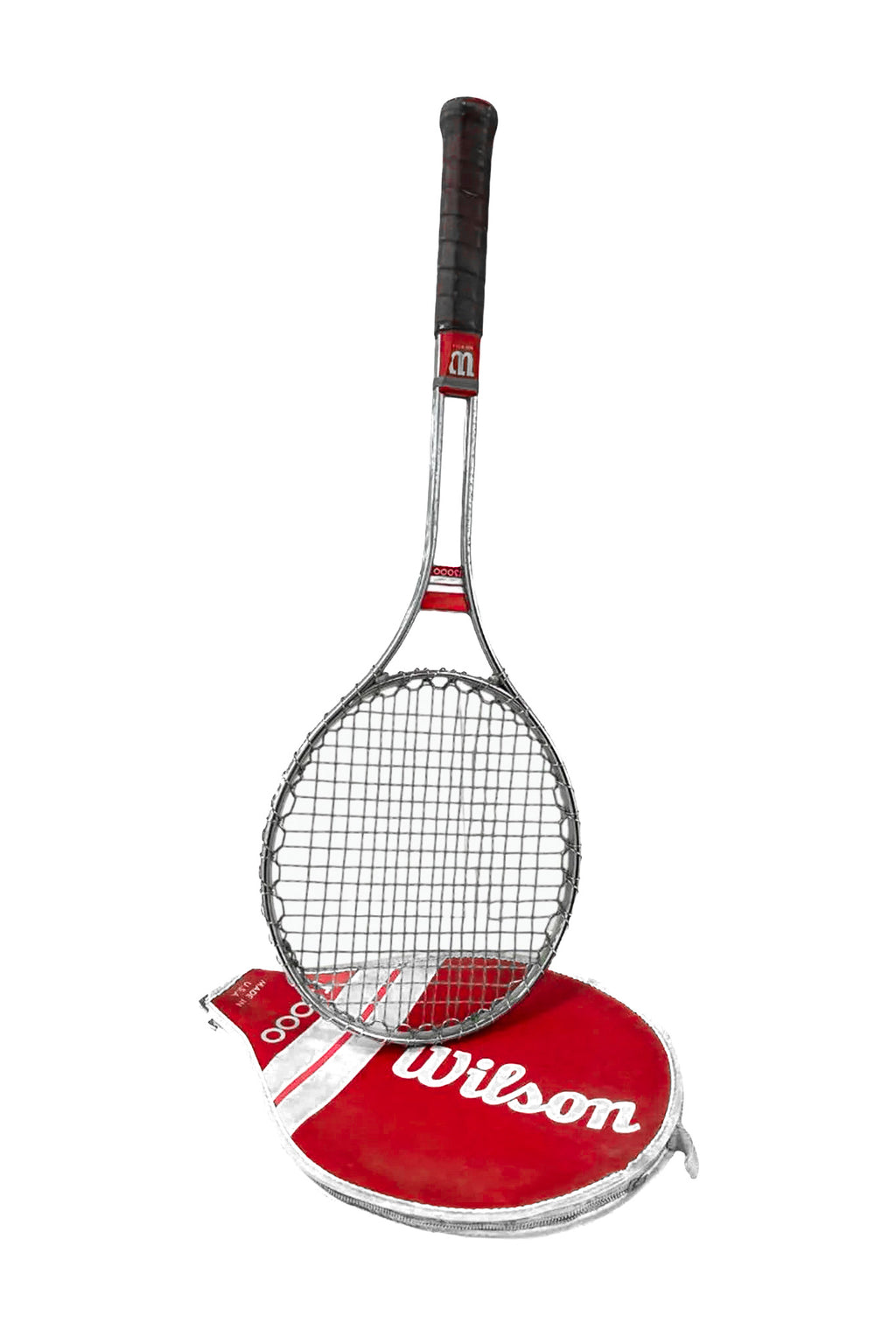 vintage wilson T3000 steel tennis racket U.S.A.