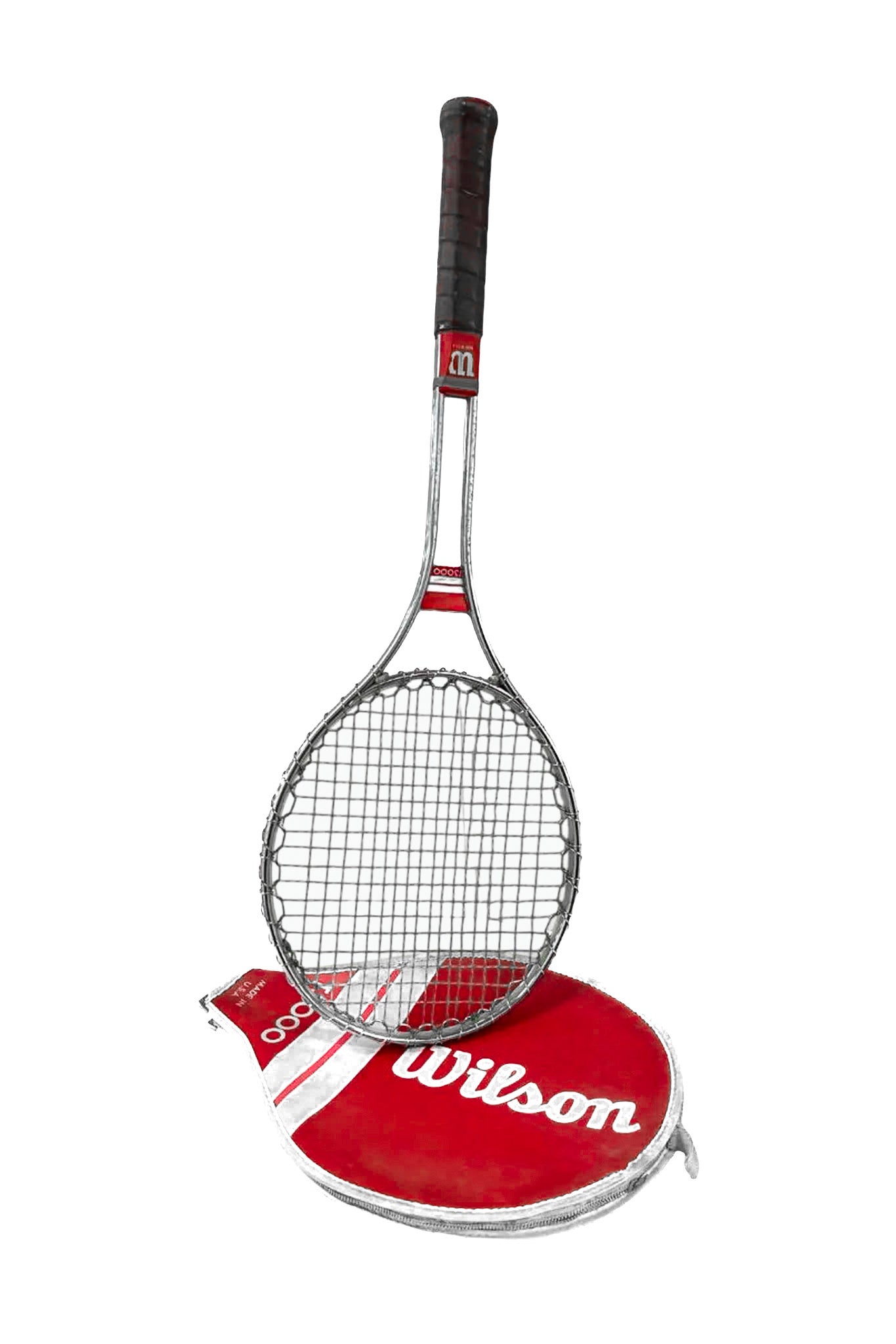 vintage wilson T3000 steel tennis racket U.S.A.