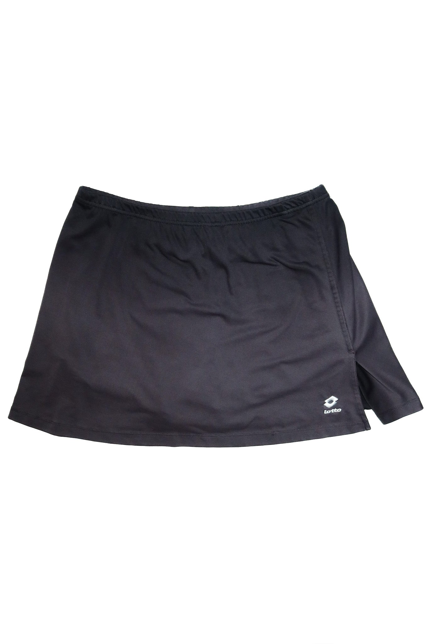 1990's lotto italian tennis mini skirt grey.