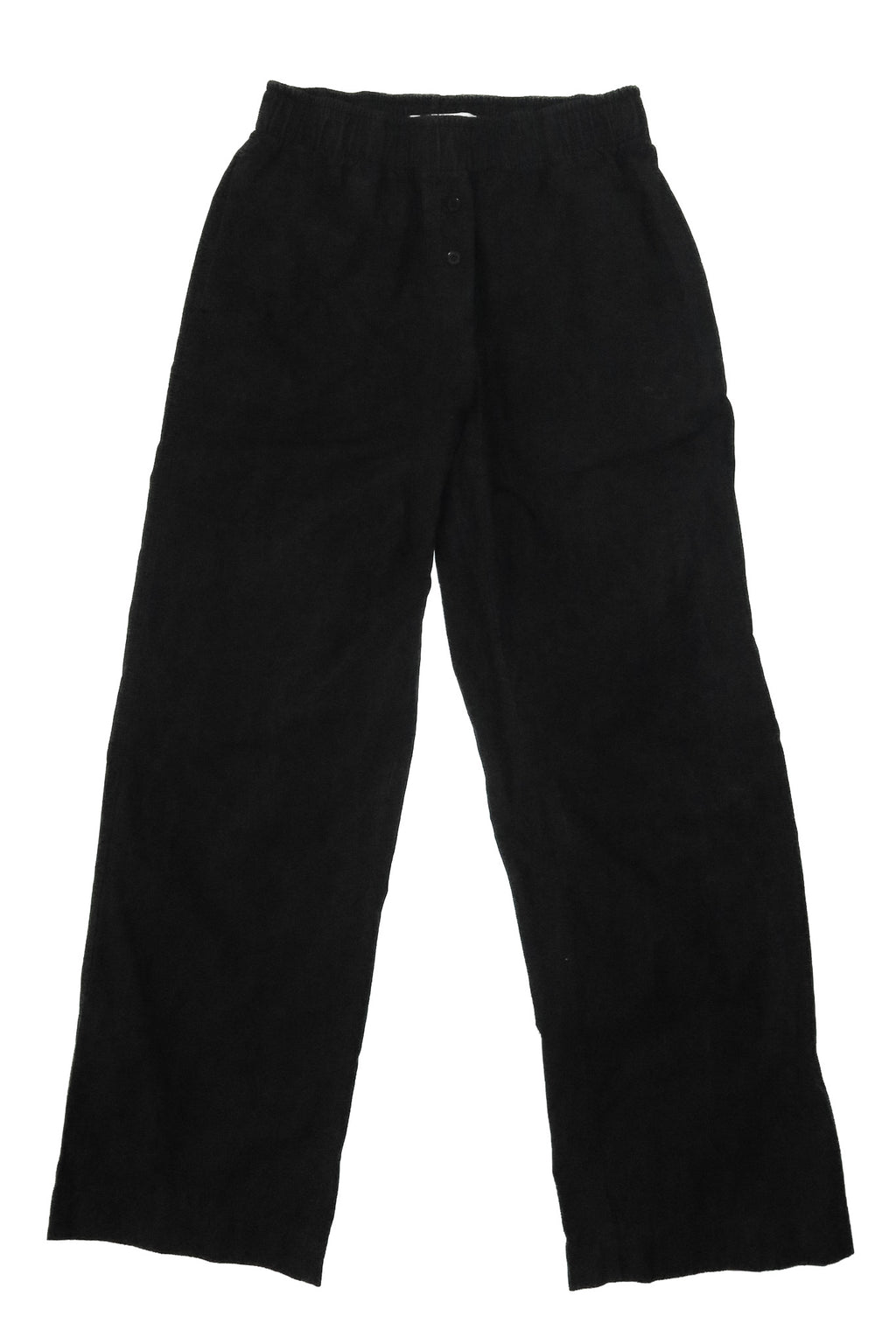 venroy cotton poplin pants black.