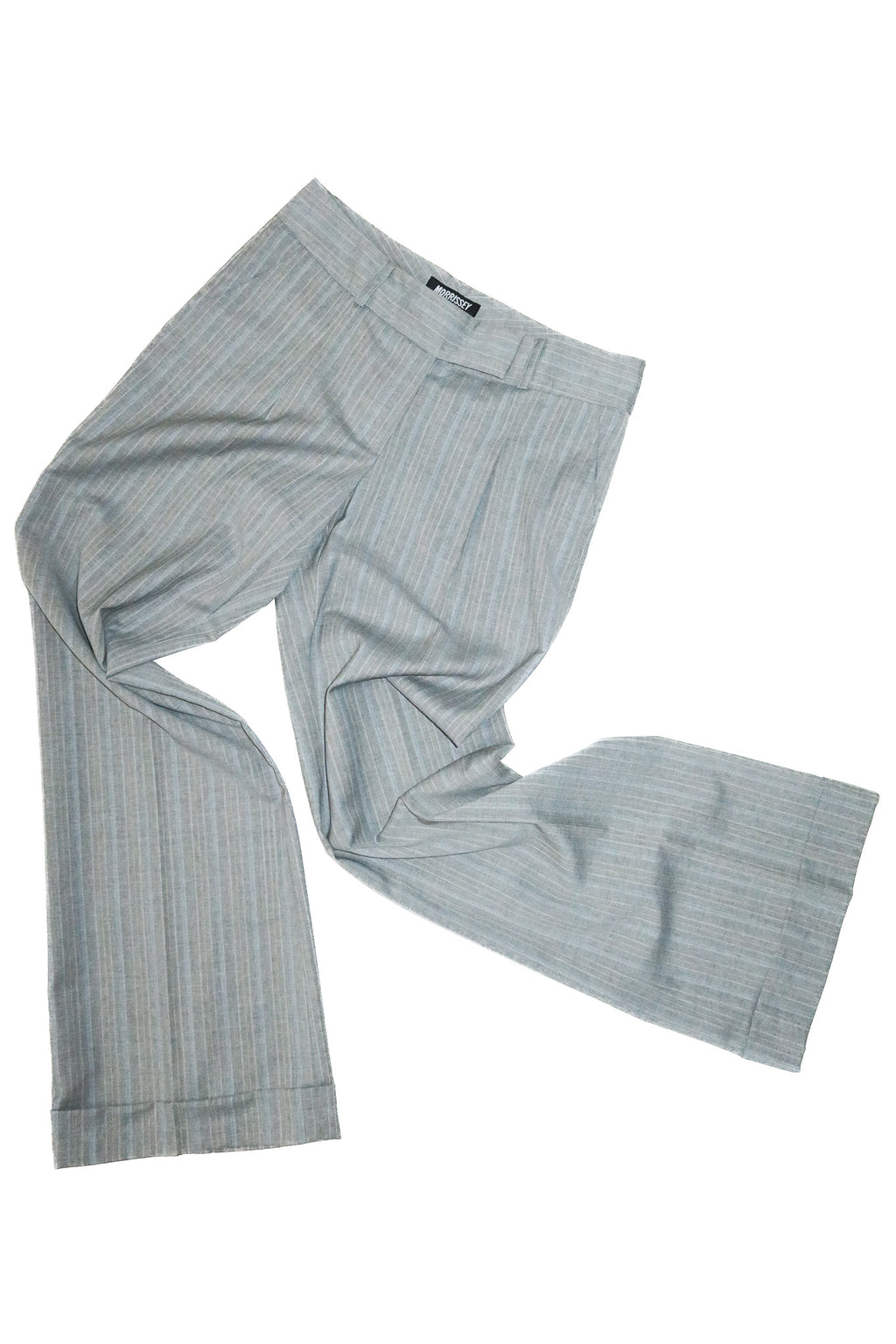 1990’s morrissey tailored wool trousers grey.