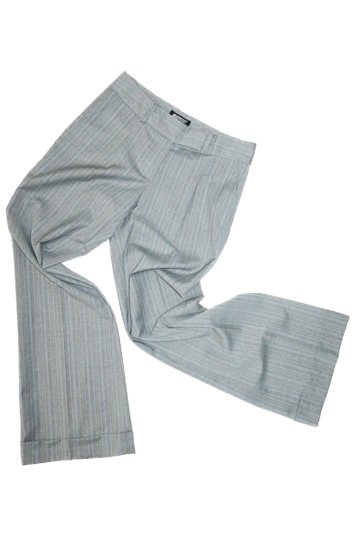 1990’s morrissey tailored wool trousers grey.