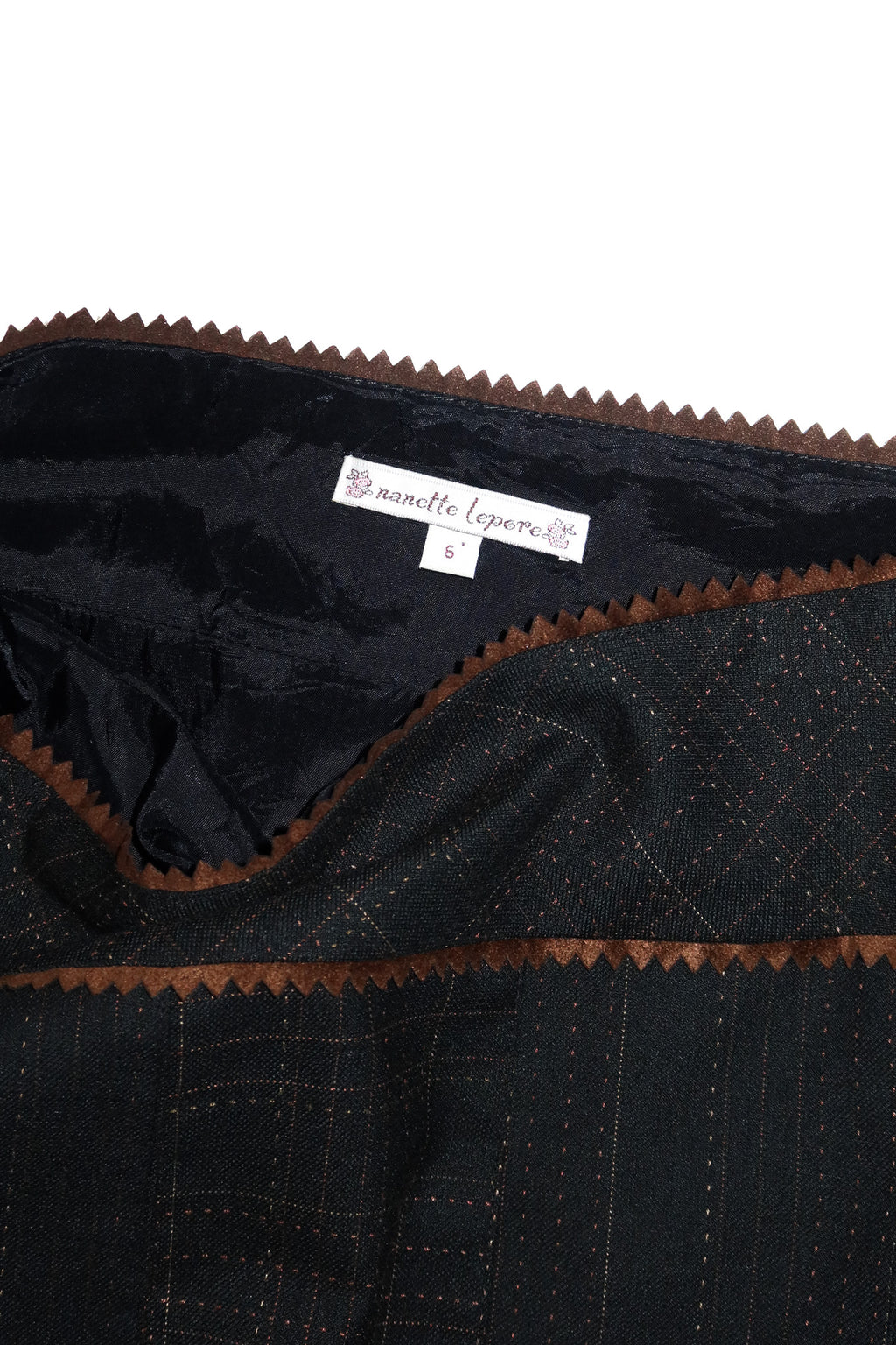 2000’s nanette lepore pleated mini skirt grey.