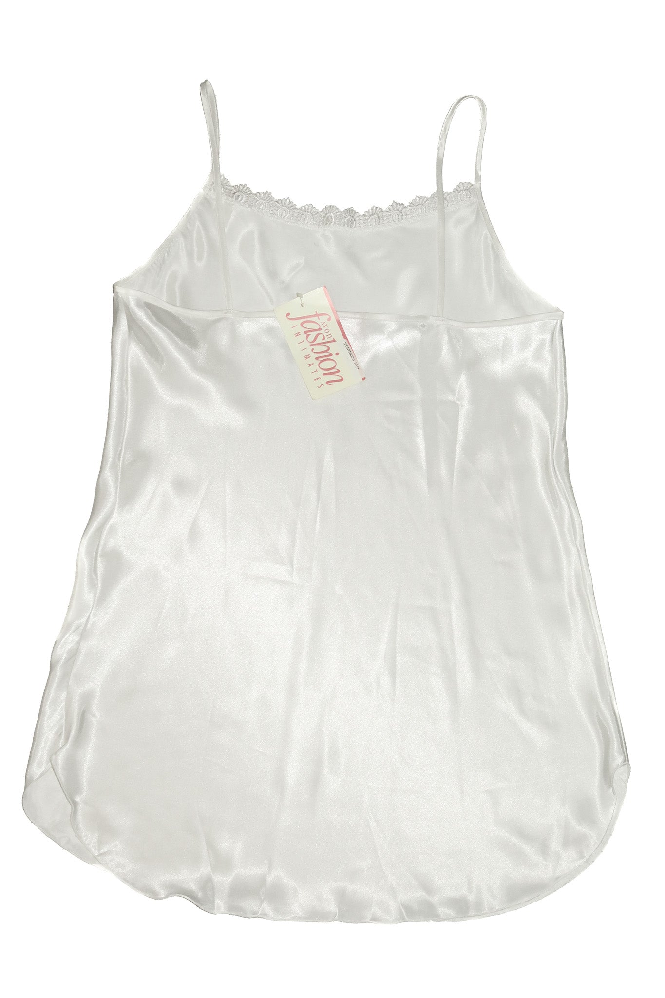 1980’s deadstock avon intimates slip dress cream.