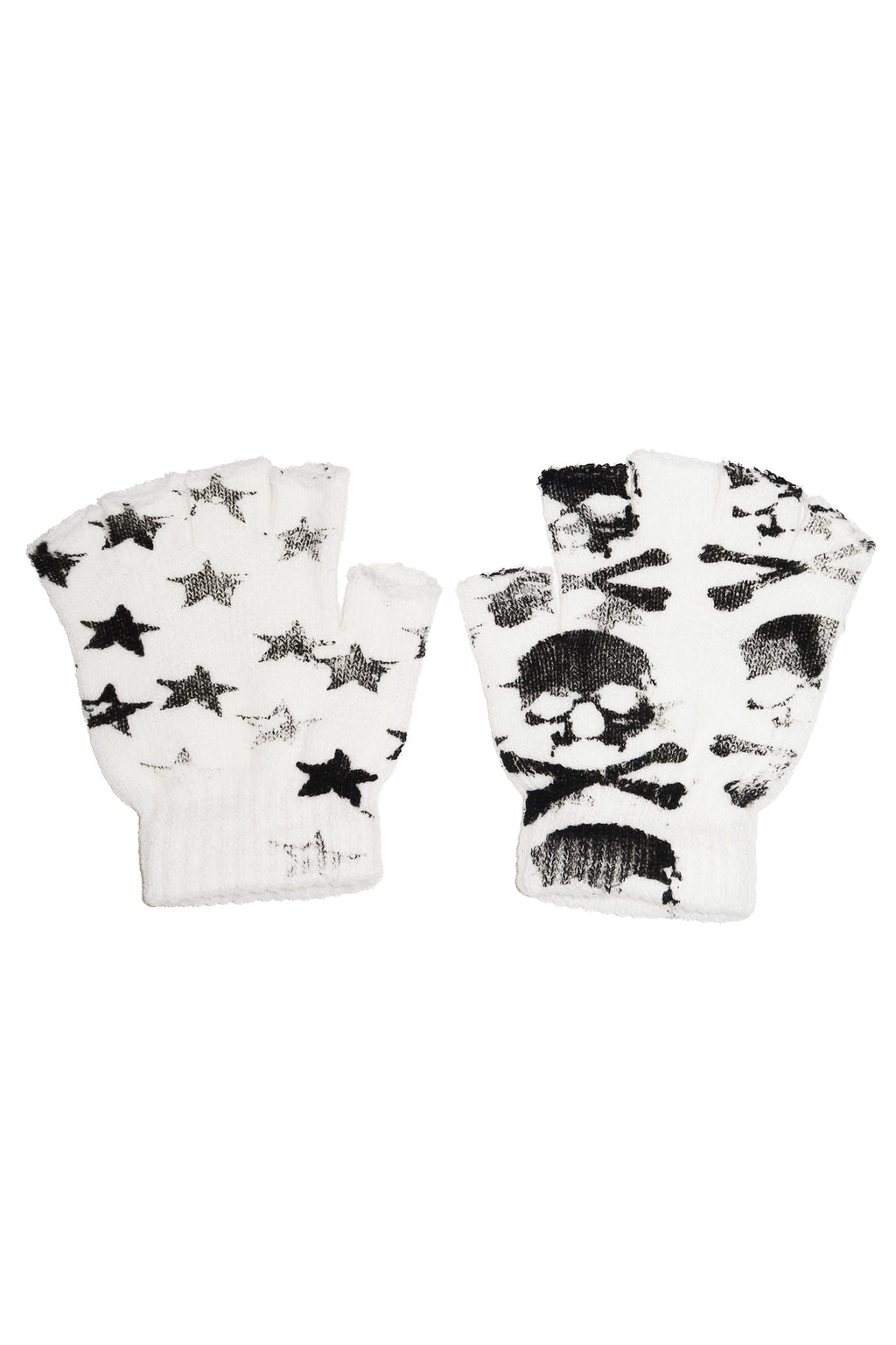 no consensus mixed graphic gloves II cream.