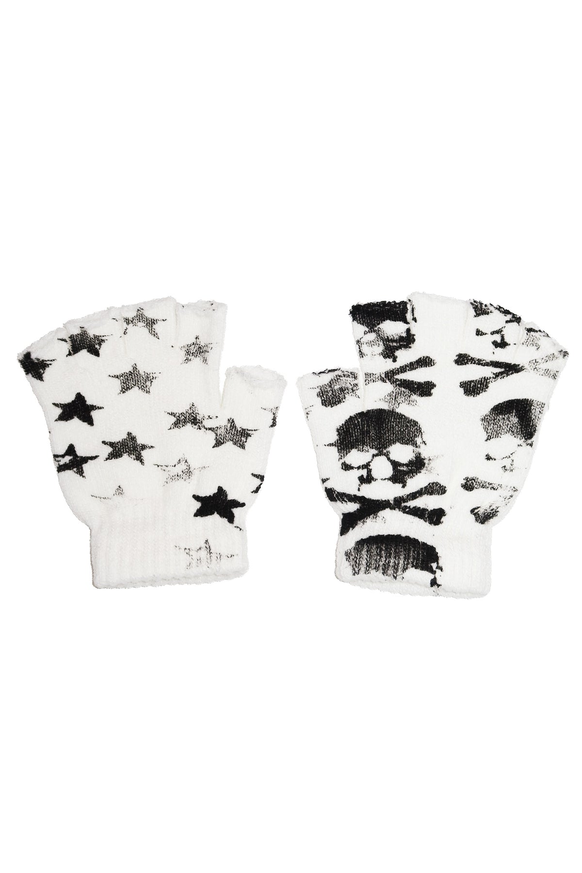 no consensus mixed graphic gloves II cream.